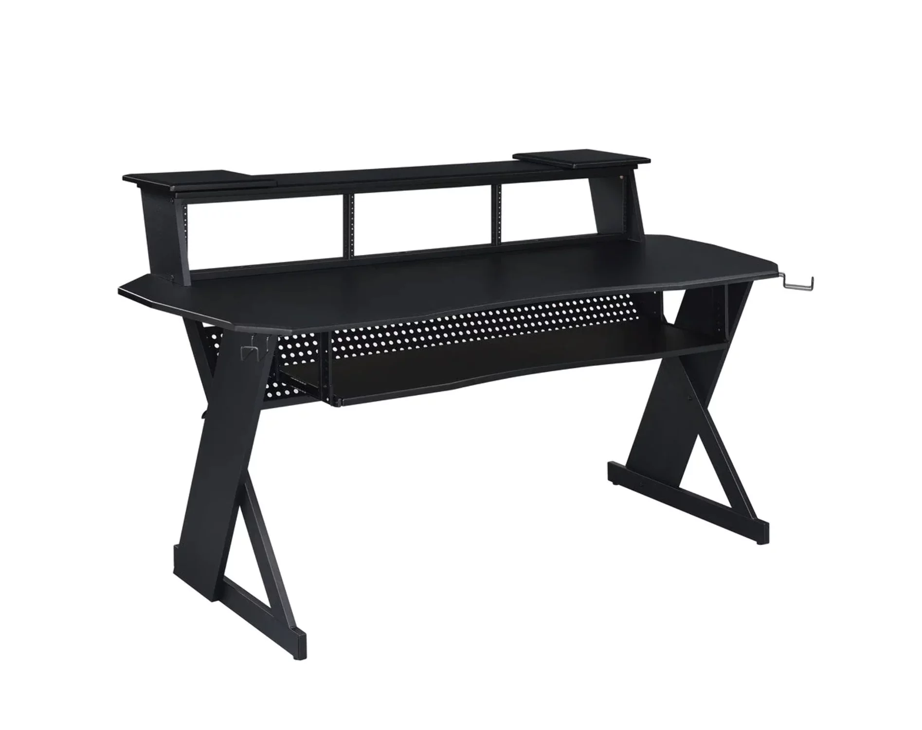 Musiea EX100 Series Music Recording Studio Desk Workstation w/3 x 4U Rack