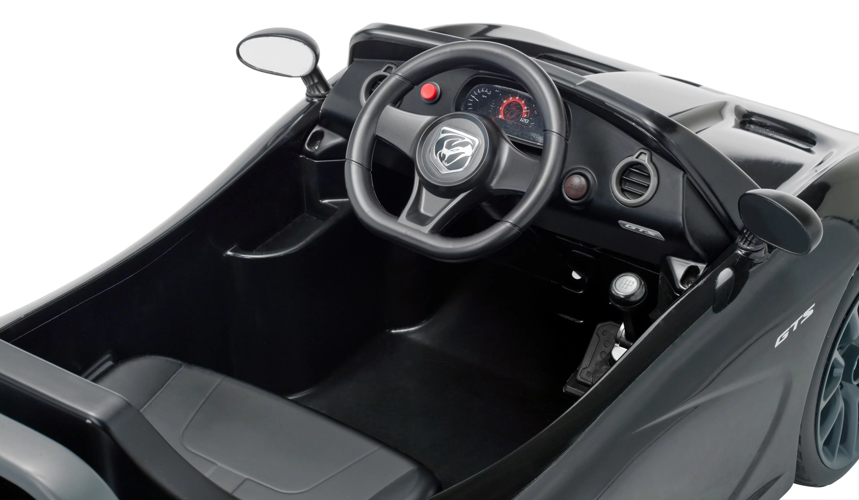 Dodge Viper Ride-On Toy by Kid Trax, single passenger, ages 3 - 5, black