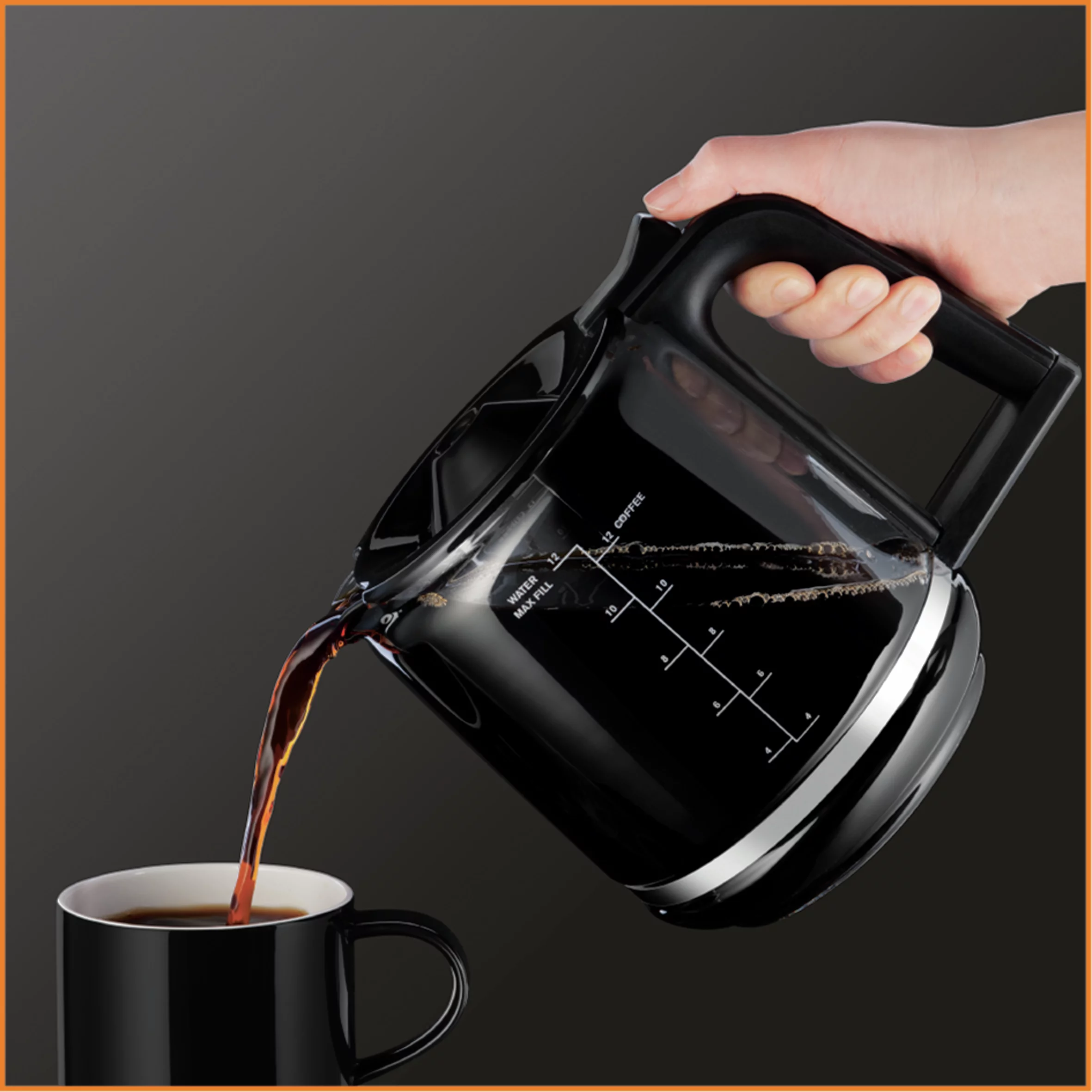 Krups Ec324 14-Cup Thermobrew Programmable Coffee Maker with Thermobrew Technology