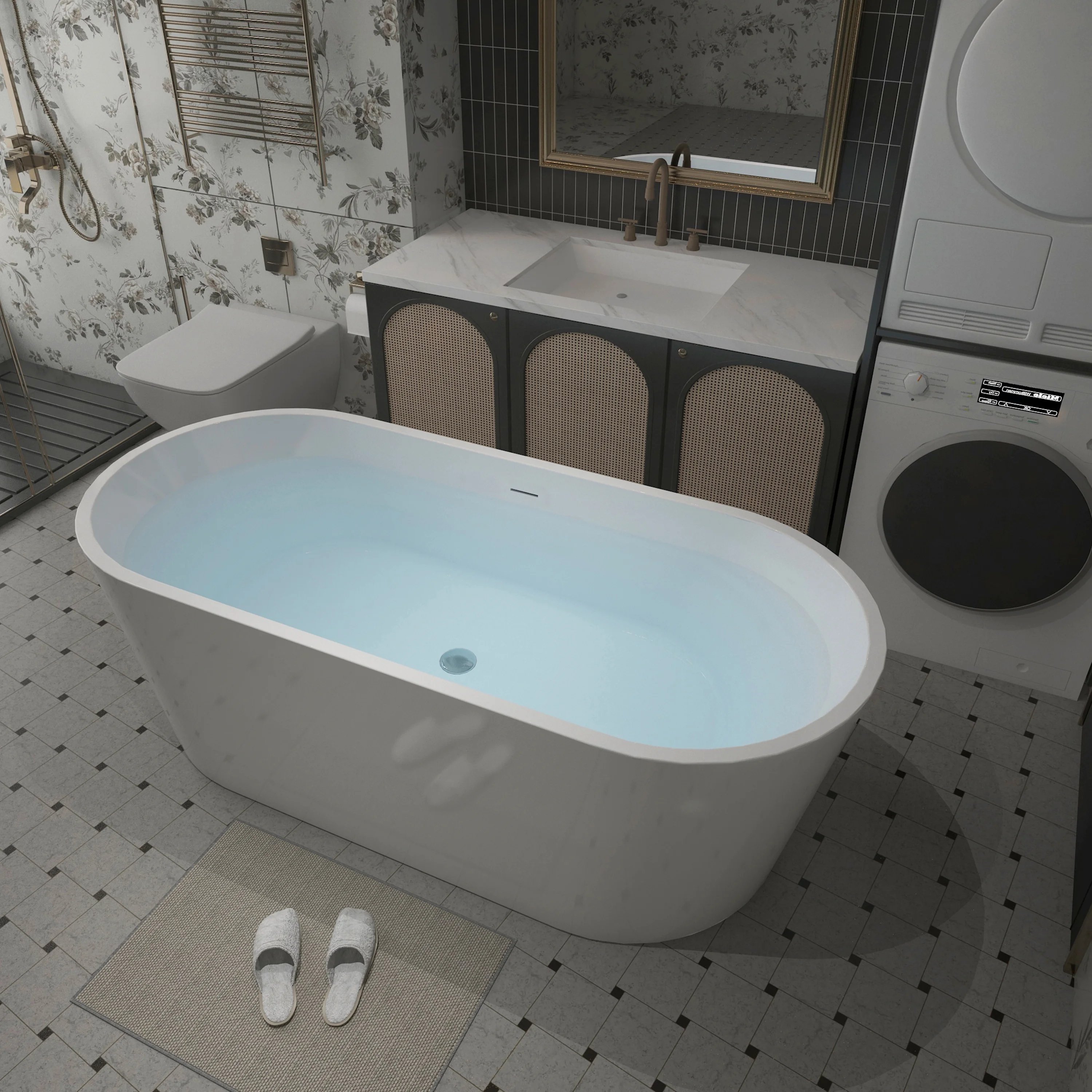 SOTUBX Free Standing Tub 55