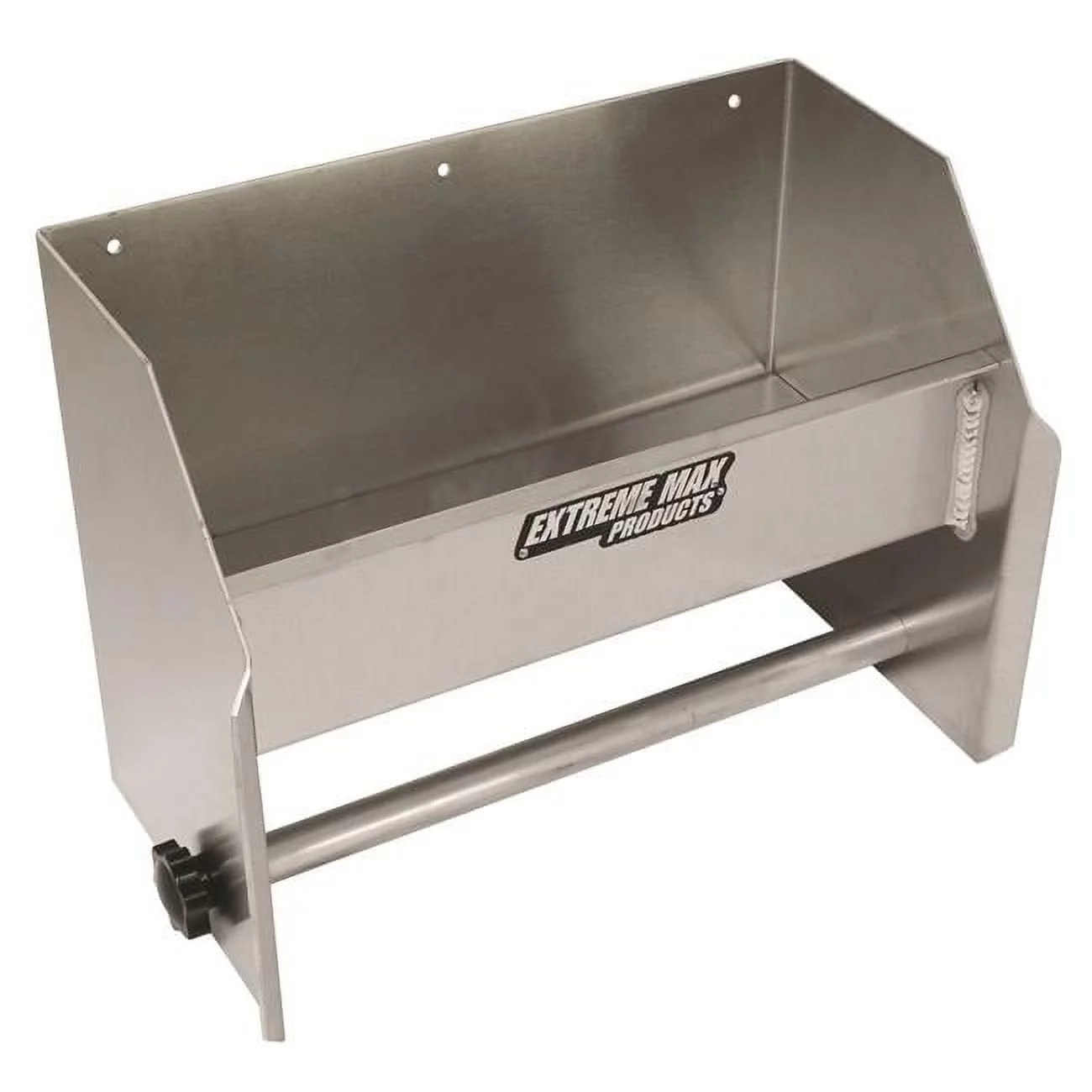 Extreme Max 5001.6035 Aluminum Hand Cleaning Station Organizer for Enclosed Race Trailer Shop Garage Storage
