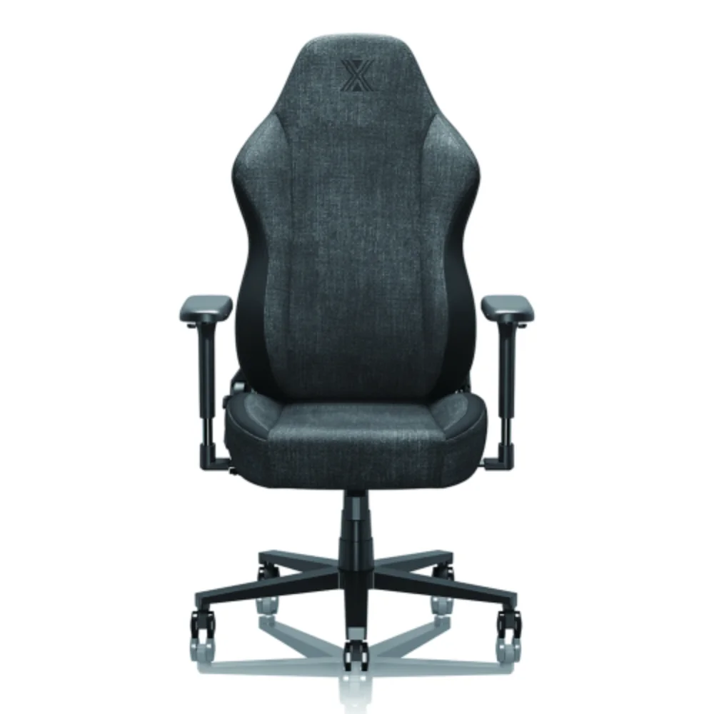 BestOffice PC Gaming Chair Ergonomic Office Chair Desk Chair with Lumbar Support Flip Up Arms Headrest PU Leather Executive High Back Computer Chair for Adults Women Men (Fabric Black)