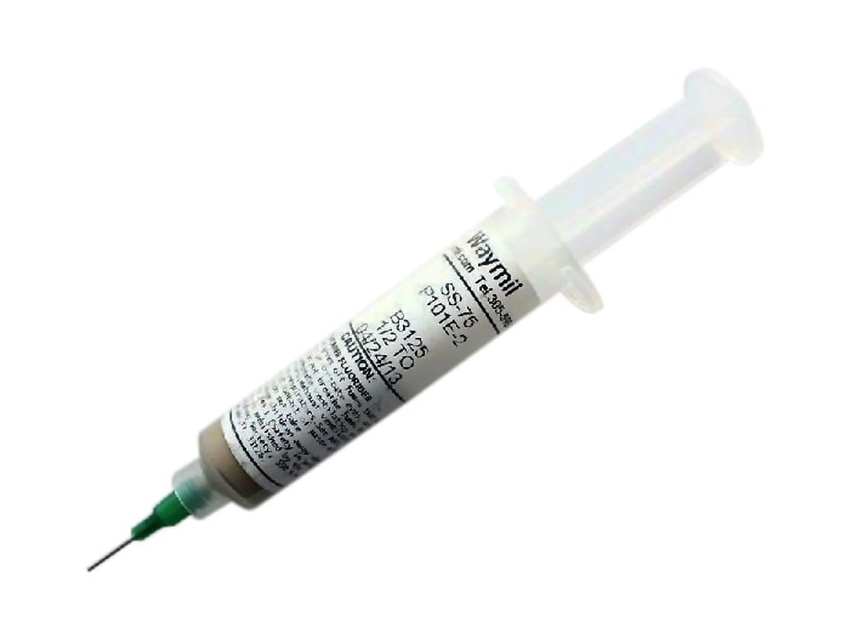 Silver Solder Paste Medium With Flux 1/2 Oz Troy(15.5 g) Syringe Soldering