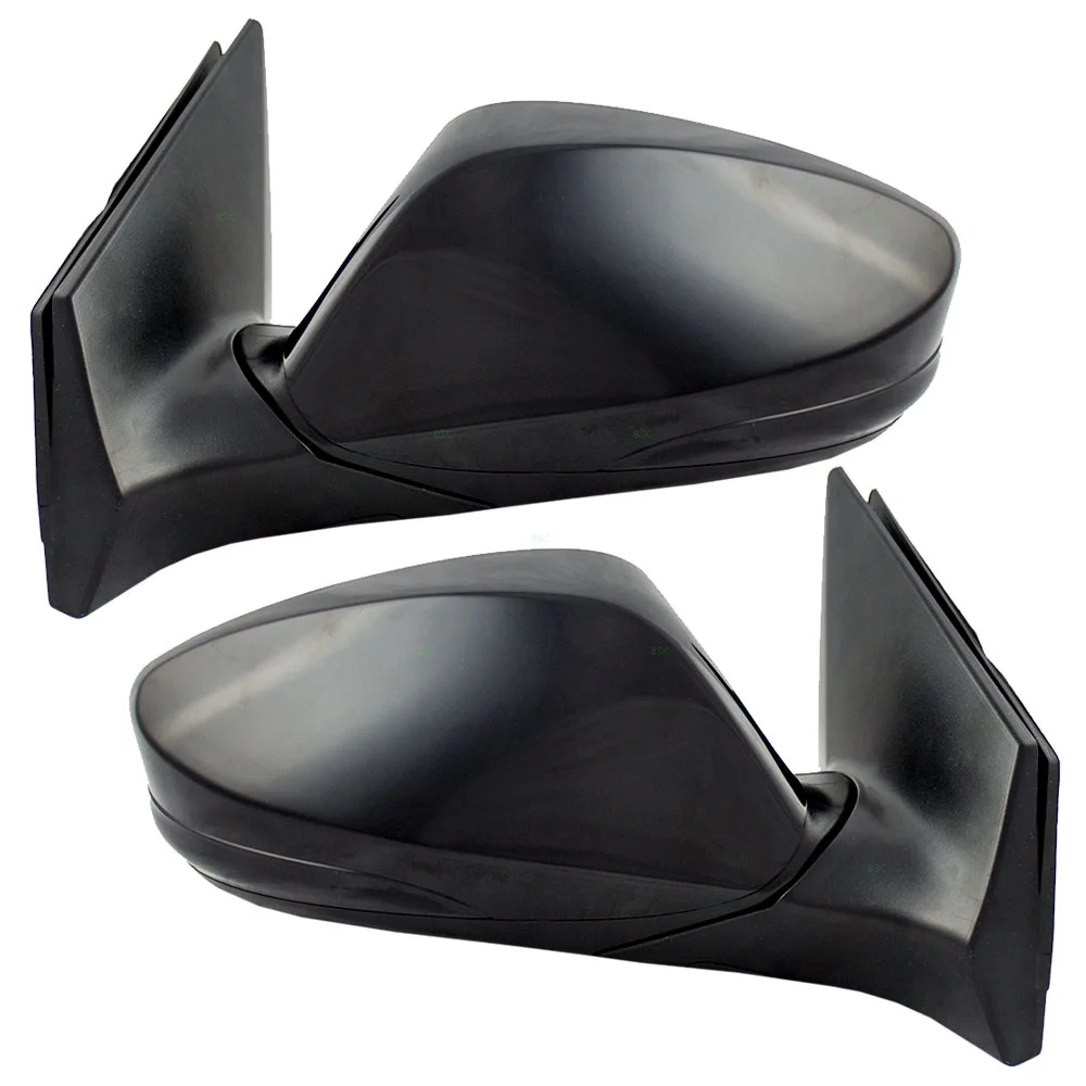 Brock Replacement Driver and Passenger Power Side View Mirrors OEM Substitute 11-13 Elantra Sedan Replaces 87610-3Y100 87620-3Y100 HY1320179 HY1321179