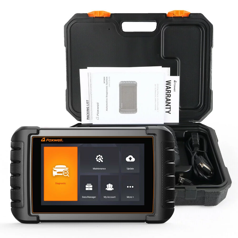 Foxwell NT809 OBD2 Scanner Code Reader Car Diagnostic All System Scan Tool ABS SRS IMMO