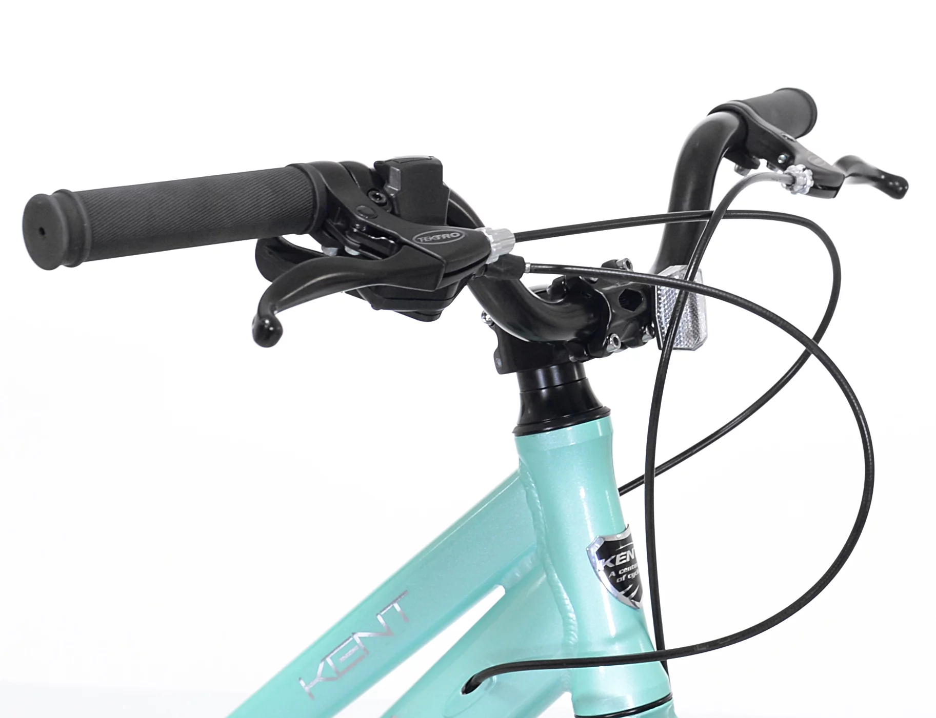 Kent Bicycles 27.5 in. Wanderer Women's Aluminum All-Terrain Bike, Light Blue