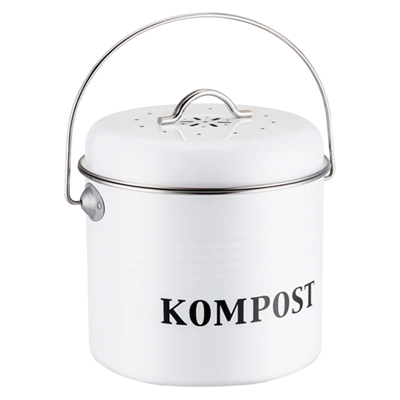 Kitchen Compost Bin, Compost Bucket Odorless Indoor Farmhouse Trash Food Waste Vegetable Residue Peel Compost Pail Kitchen Composter
