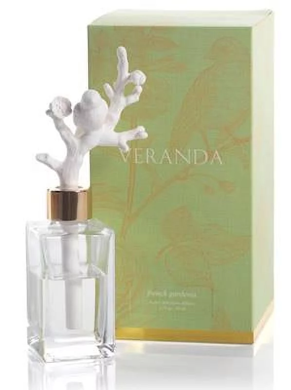 FRENCH GARDENIA Birds on a Twig Veranda Zodax Porcelain Diffuser