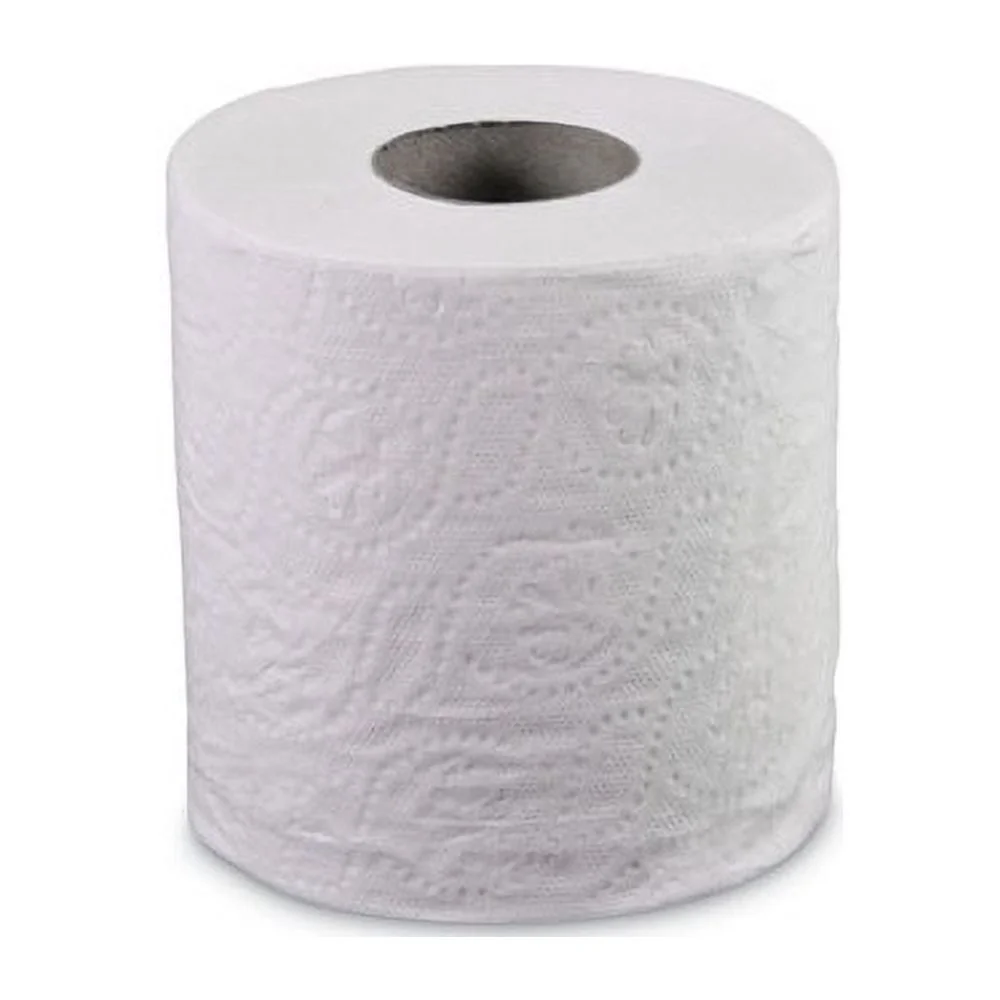 Boardwalk Two-Ply Toilet Tissue Paper Septic Safe, White, 4.5 x 3.75, 500 Sheets/Roll, 96 Rolls/Carton