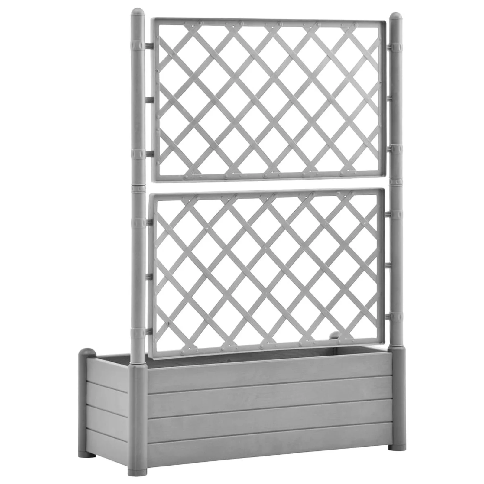 Anself Garden Planter with Trellis 39.4