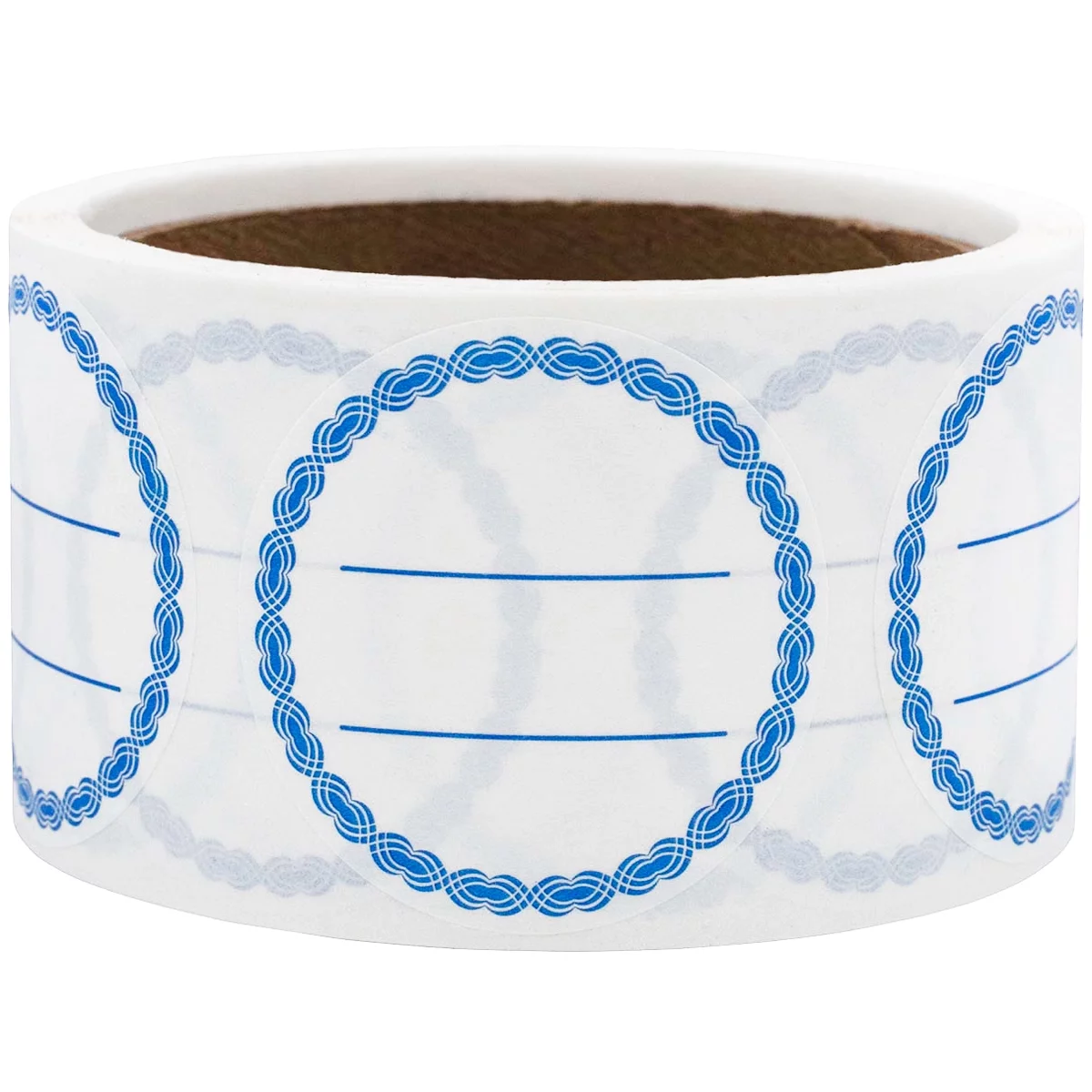 Blue/White Dissolvable Home Canning Labels | 2