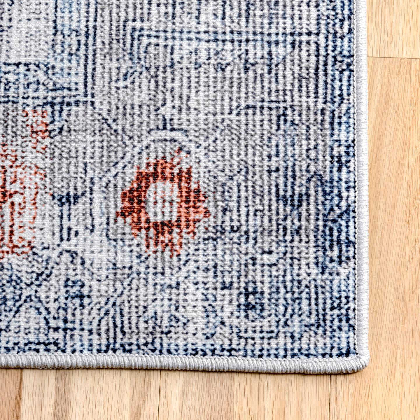 nuLOOM Leslie Persian Area Rug, 6' X 9', Blue