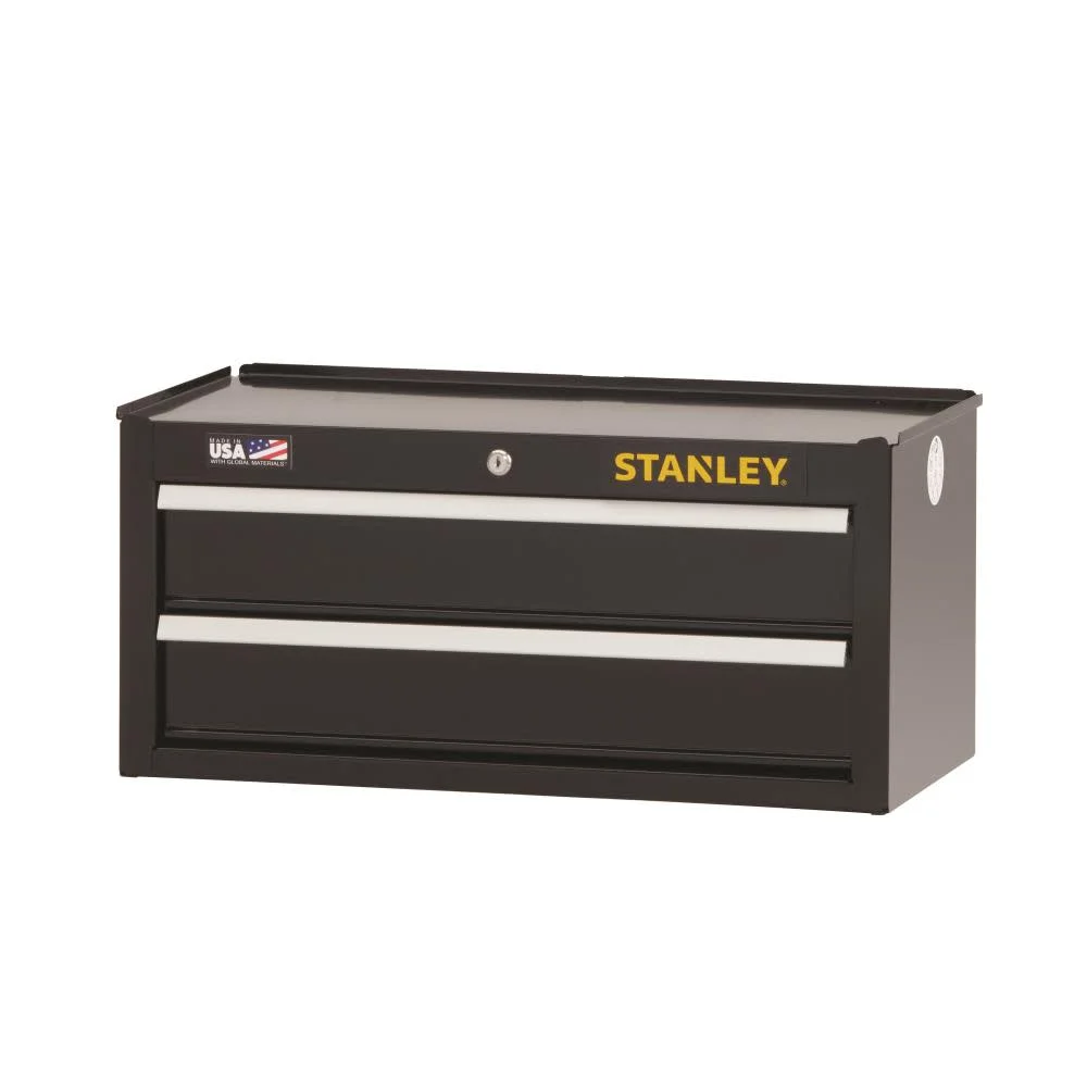Stanley 26 In. W 300 Series 2-Drawer Middle Tool Chest