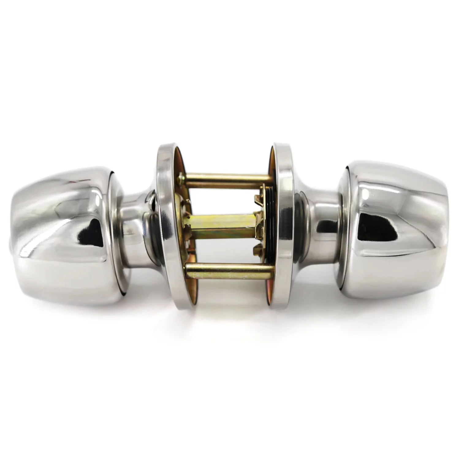 Villar Home Designs Door Knob Versa Chrome Keyed 2 Pack