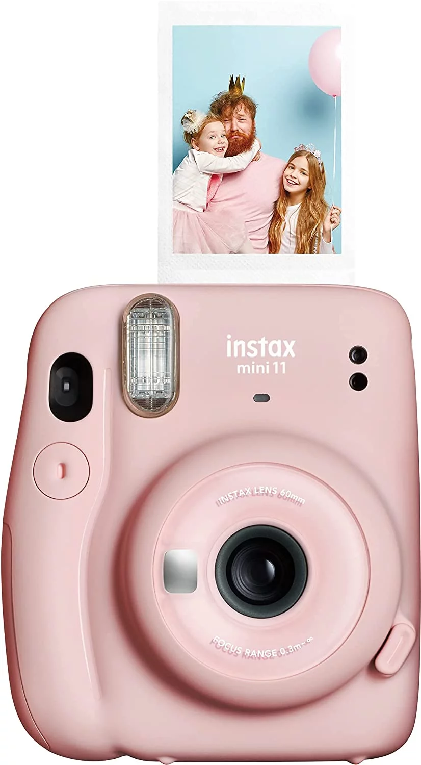 Restored Fujifilm Instax Mini 11 Instant Camera - Blush Pink (Refurbished)