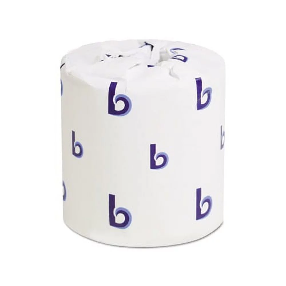 Boardwalk Two-Ply Toilet Tissue PaperSeptic Safe, White, 4 x 3, 400 Sheets/Roll, 96 Rolls/Carton