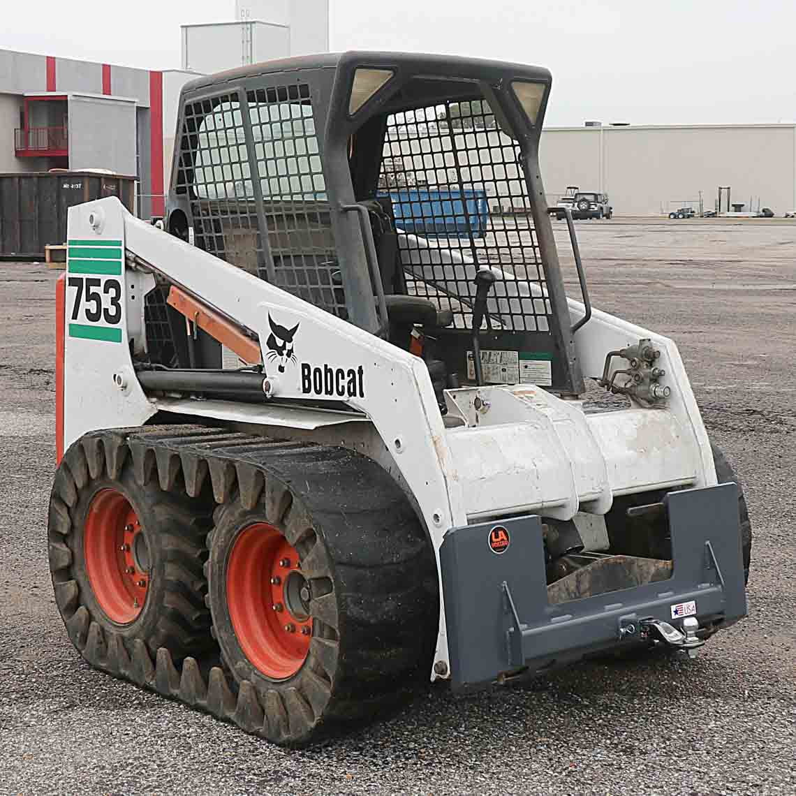 Titan Attachments USA Made Receiver Mount Plate Attachment v2, 3000 LB Towing Capacity, Skid Steer Quick Tach