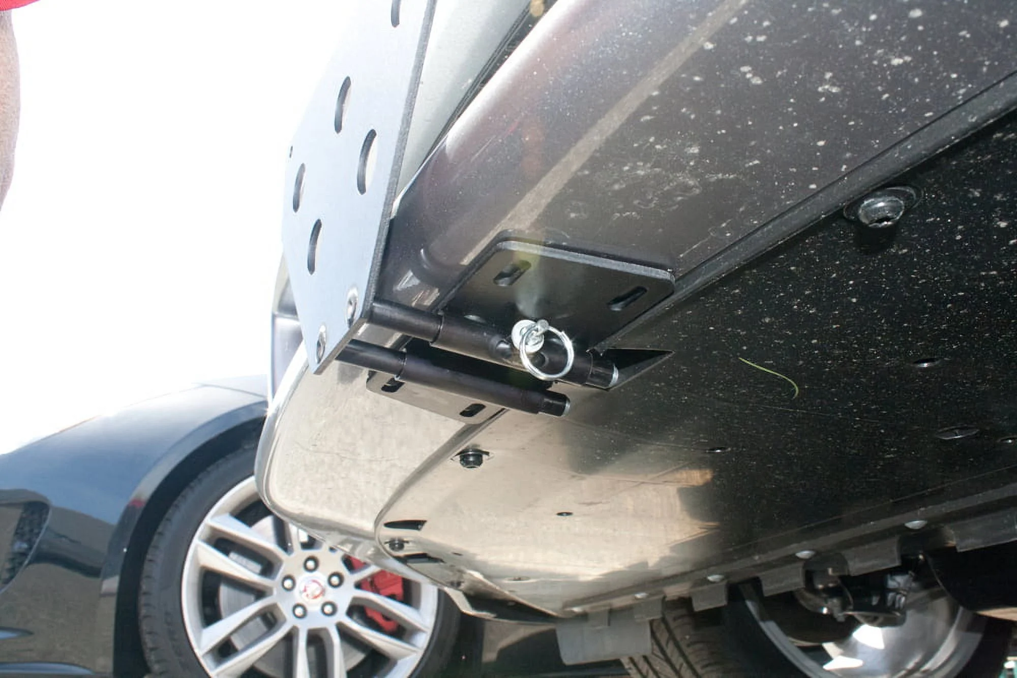 STO N SHO Front License Plate Bracket Compatible with 2012-2015 Jaguar XF Luxury Sedan (SNS69)