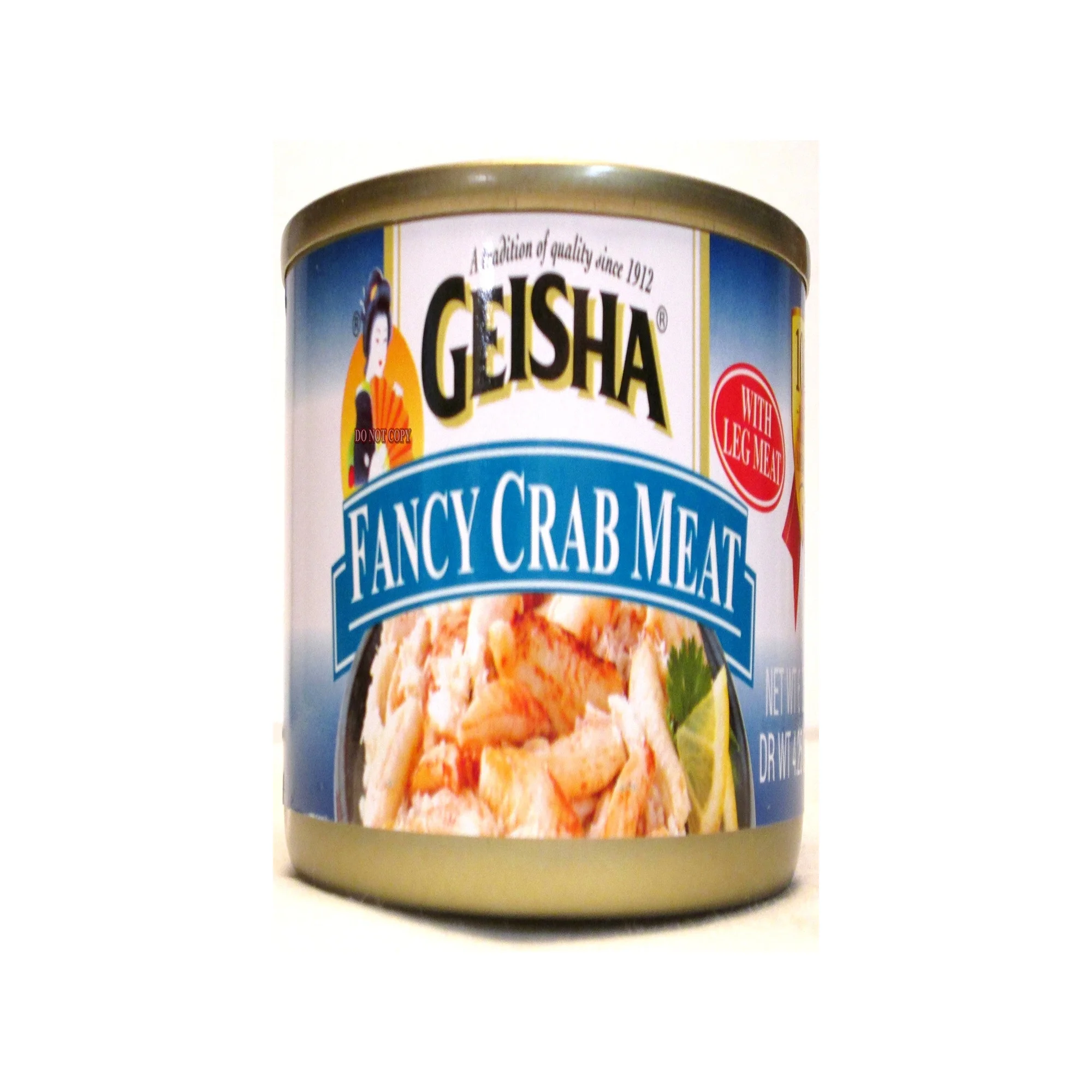 Geisha Wild Caught Fancy Crab Meat (Pack of 4)