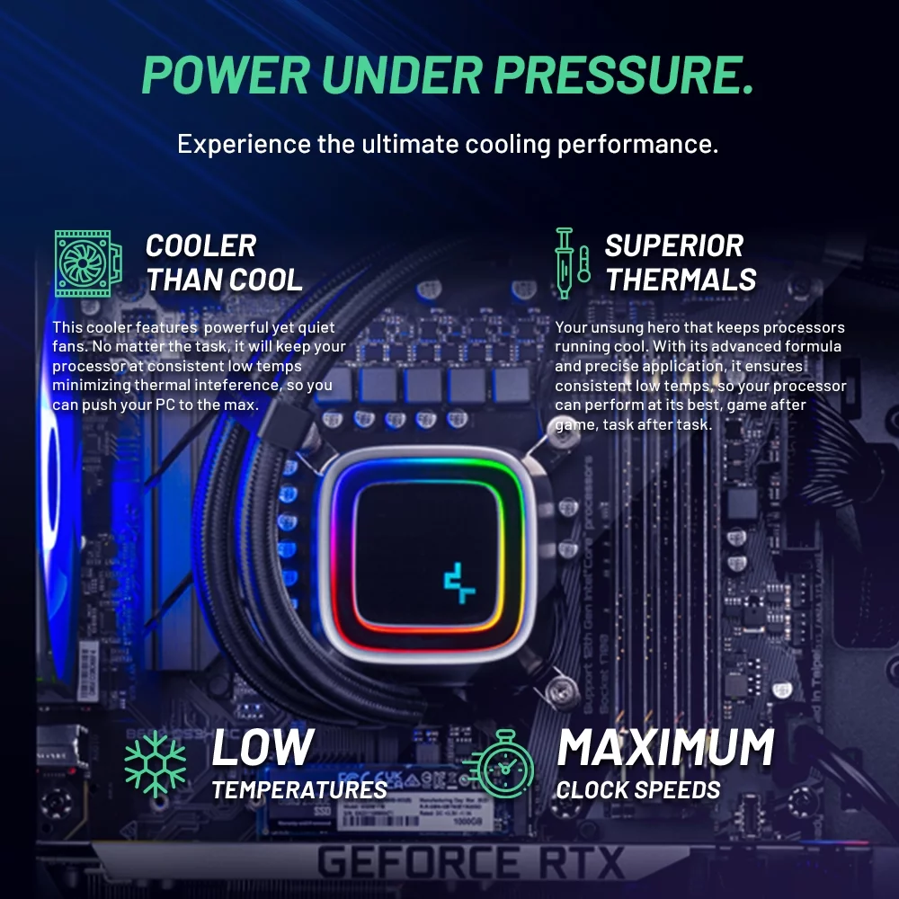 Skytech Nebula Gaming PC, AMD Ryzen 7 5700X, NVIDIA Rtx 3060, 1TB SSD, 16GB Ram, Windows 11