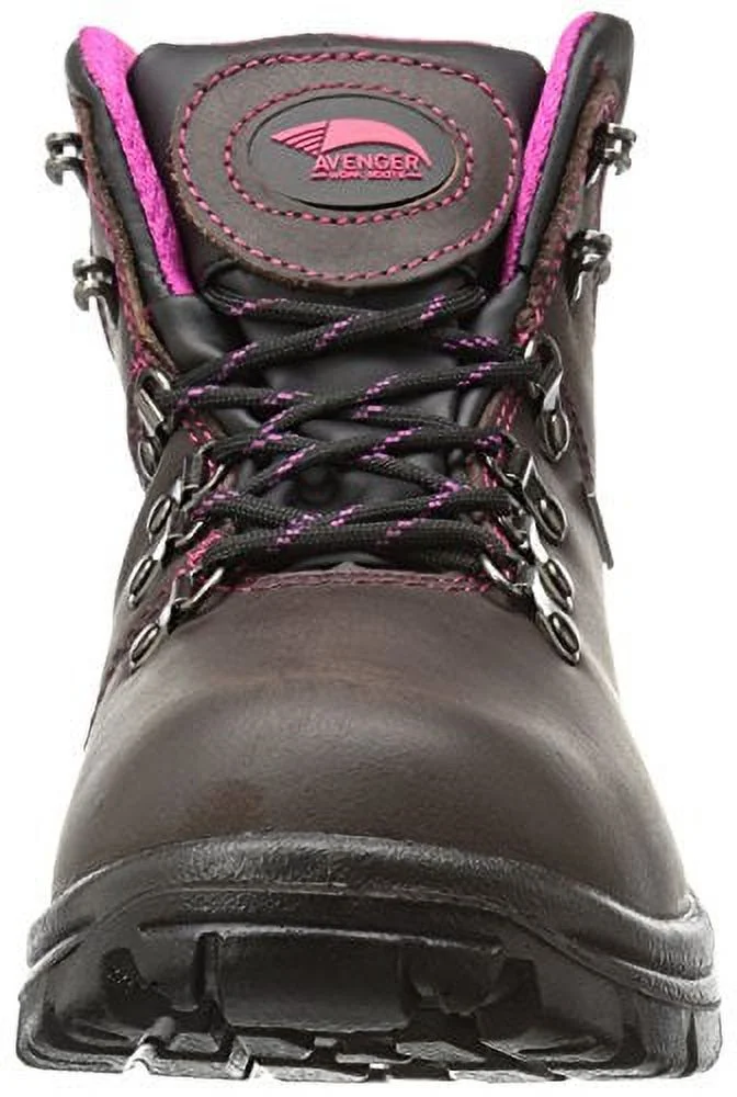 FSI FOOTWEAR SPECIALTIES INTERNATIONAL NAUTILUS Avenger Safety Footwear Women's 7675 Soft Toe Waterproof SR EH Hiker Industrial and Construction Shoe