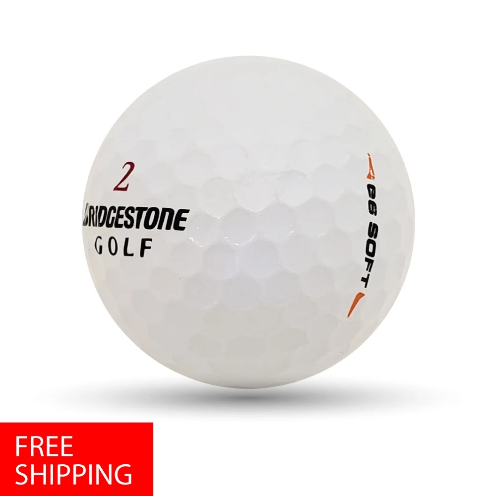 Pre-Owned 24 Bridgestone e6 Soft 5A Recycled Golf Balls, by Mulligan Golf Balls