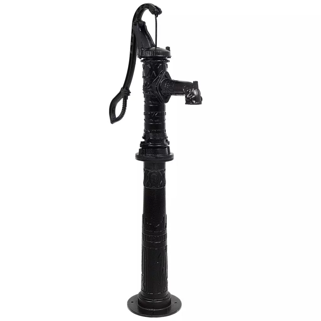 OWSOO Garden Pump with Stand Cast Iron