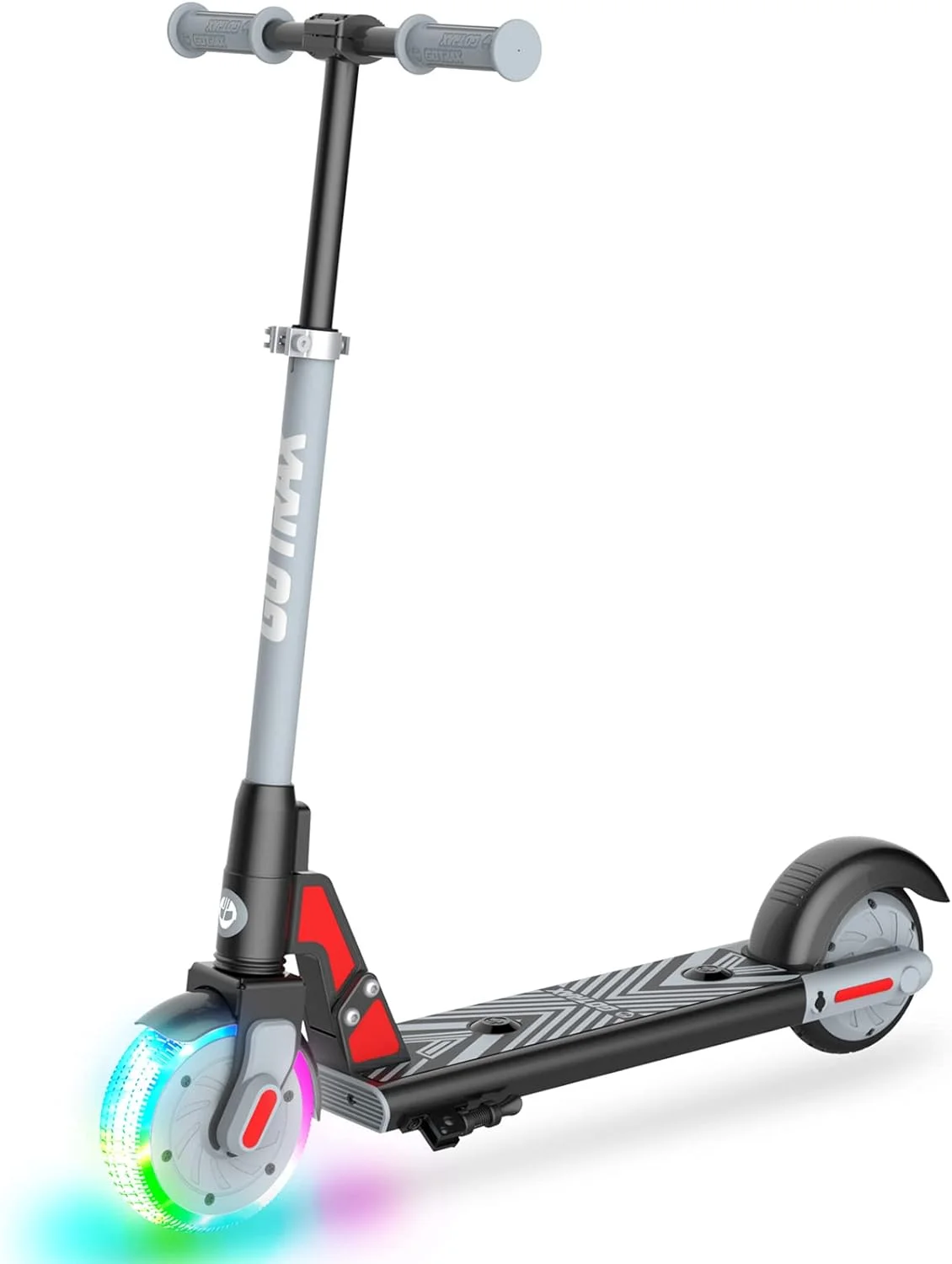 Pre-Owned Gotrax GKS Lumios/Plus Kids Electric Scooter, Max 7.5 MPH GT-GKS-LUMIOSPLUS-GRAY (Fair)