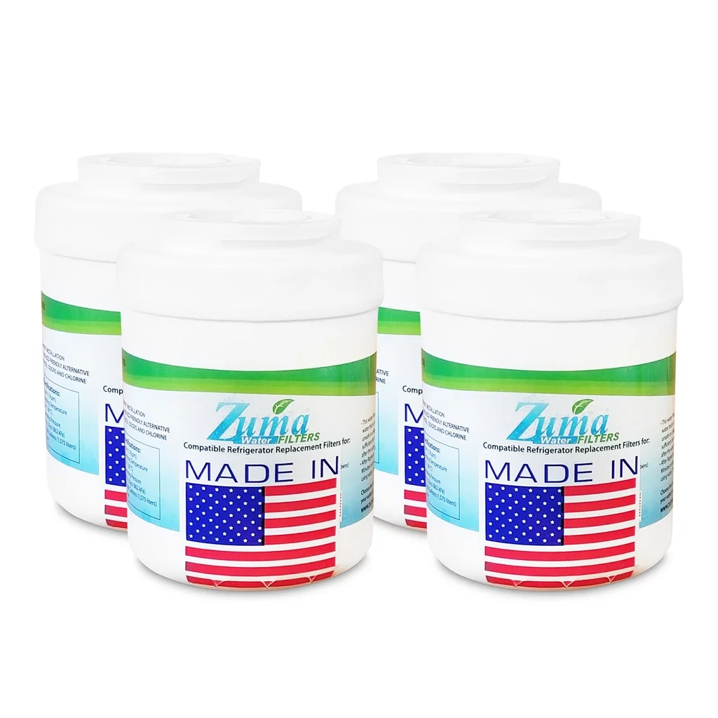 ZUMA Brand , Water and Ice Filter , Model # OPFG-RF300 , Compatible with GE® GSHF5KGXECBB - 4 Pack - Made in U.S.A.