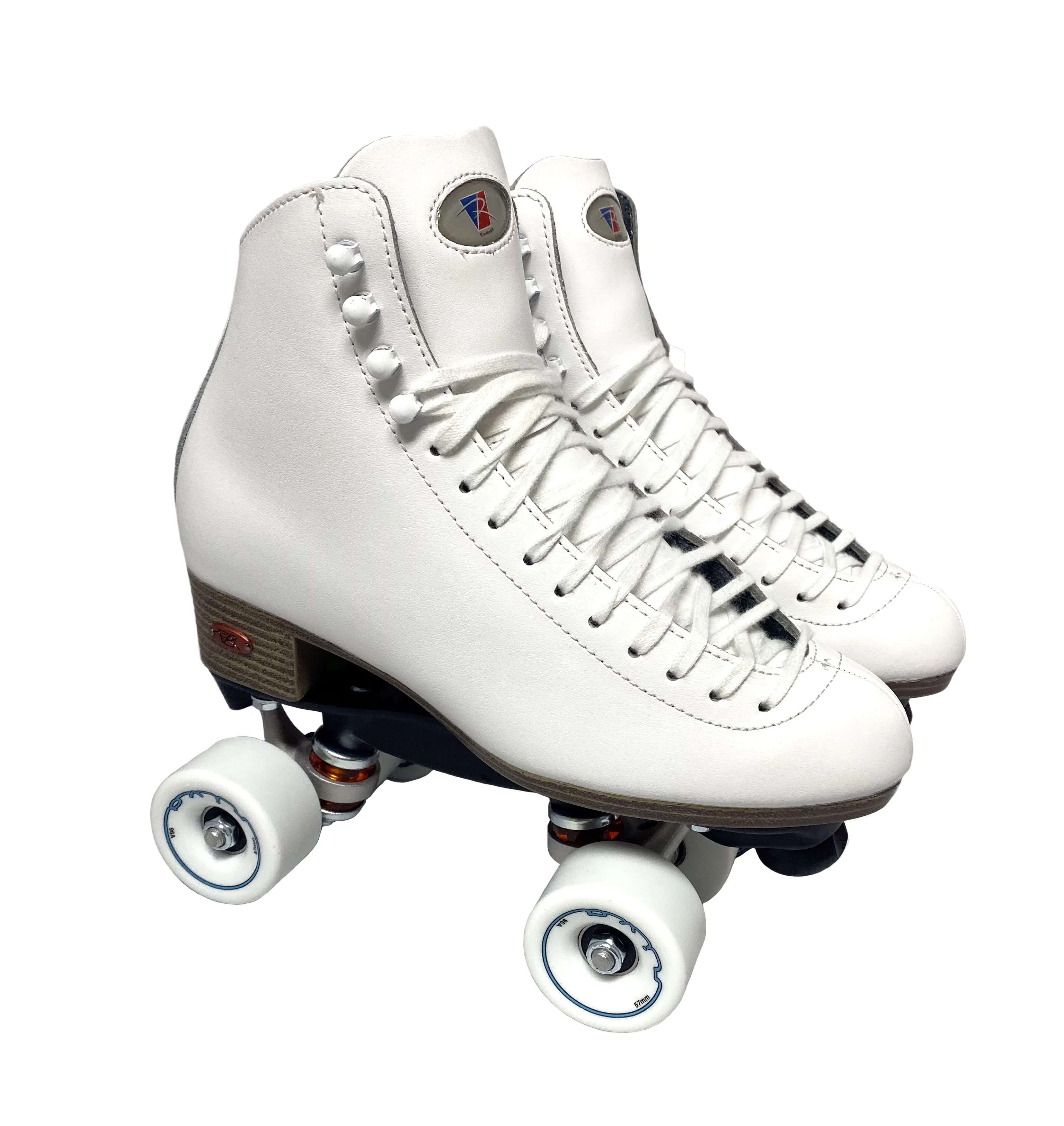 Riedell Quad Roller Skates - 120 Uptown (White)