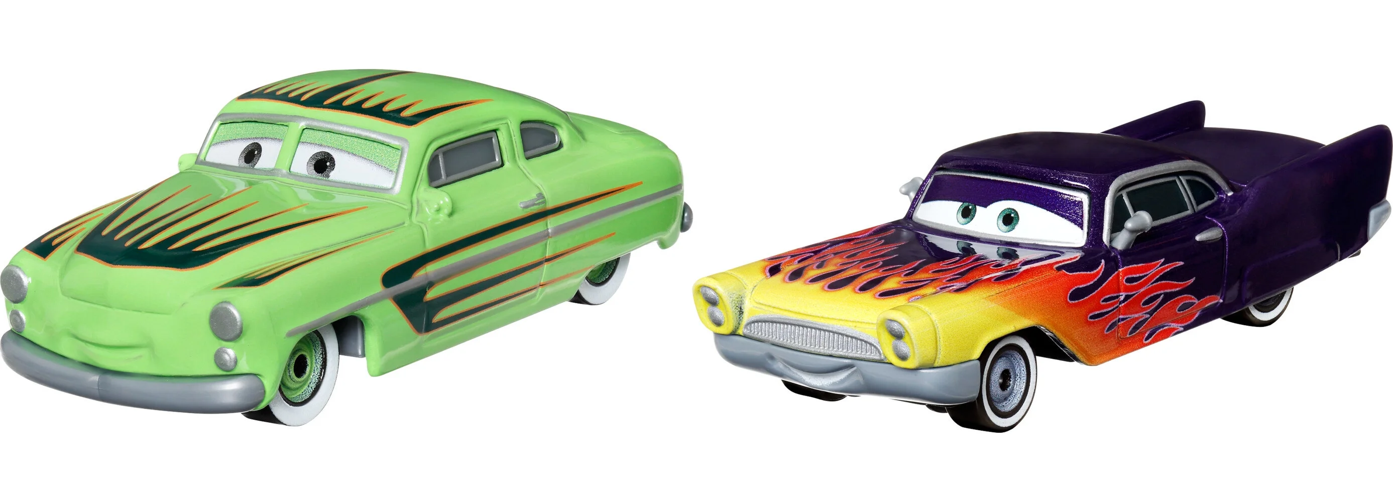 Disney Pixar Cars 2-Pack Collection, 1:55 Scale Die-Cast Vehicles