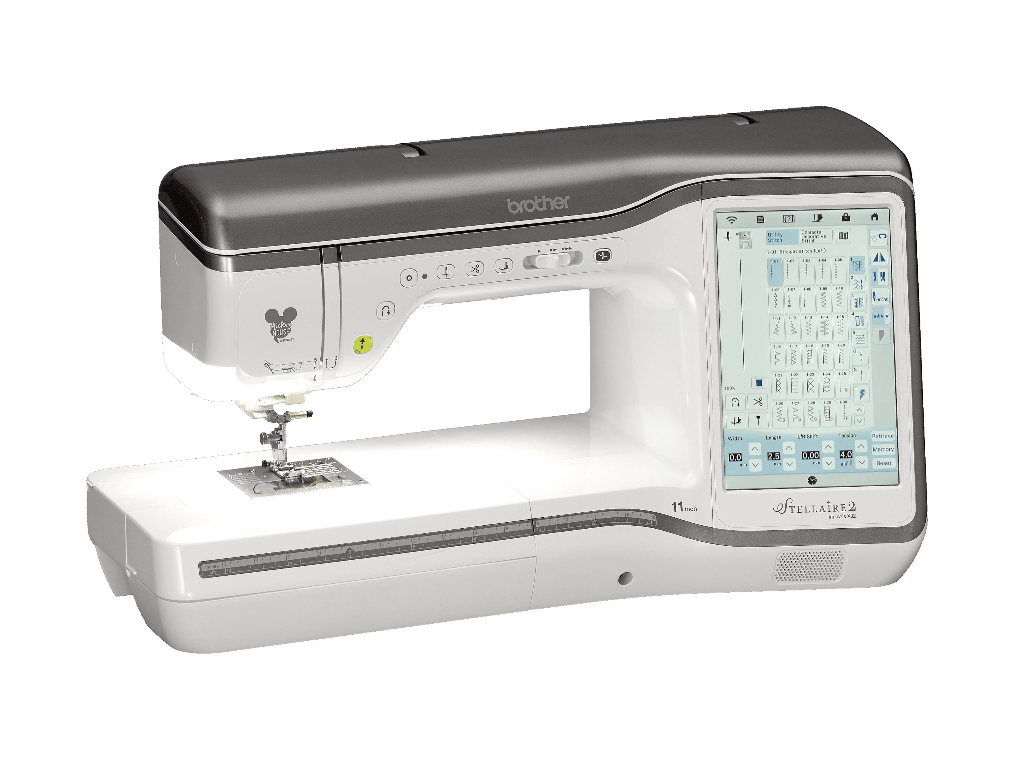 Brother Stellaire Innov-is XJ2 Sewing and Embroidery Machine + Bonus Embroidery Package