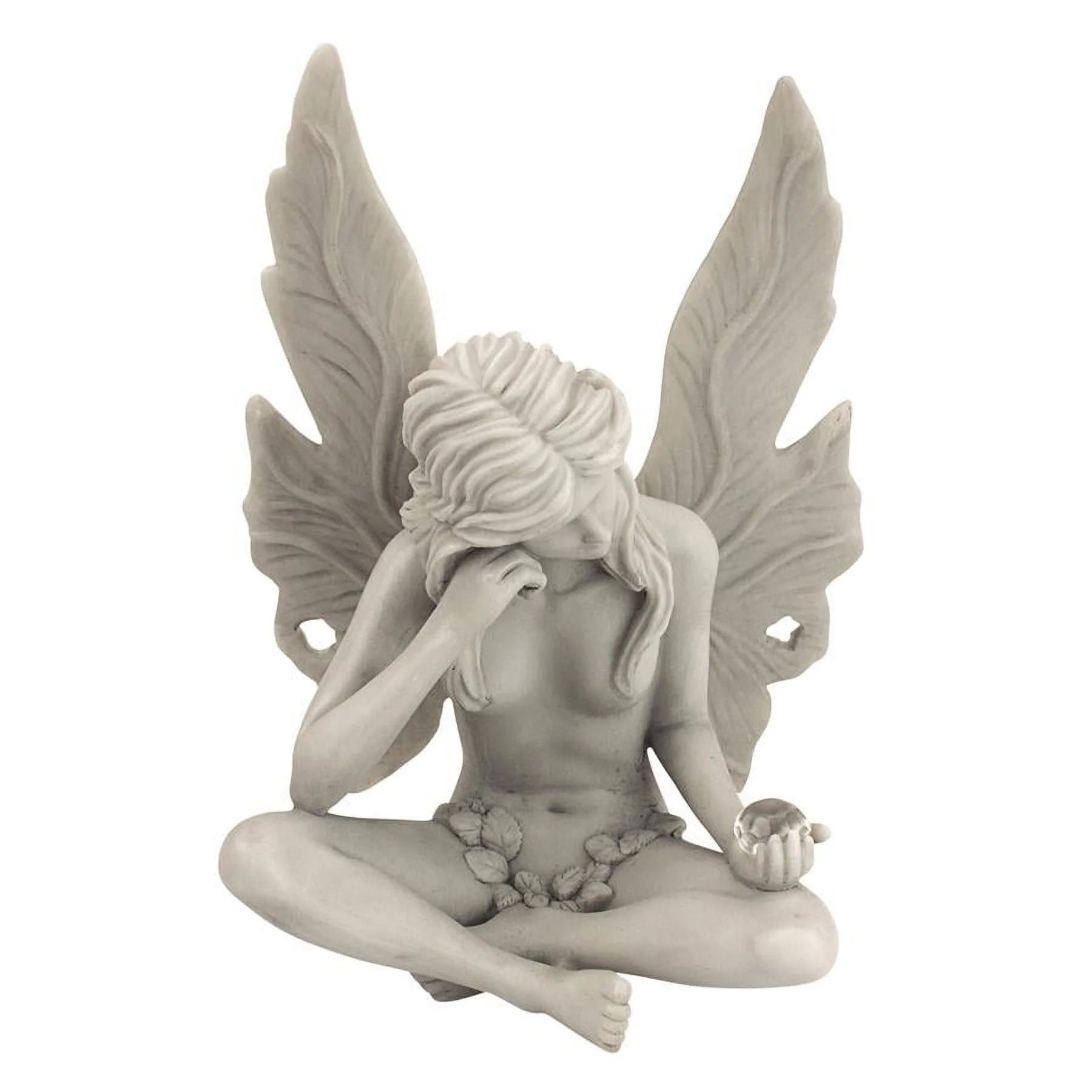Design Toscano The Secret Garden Fairies: Gazing Fairy Statue