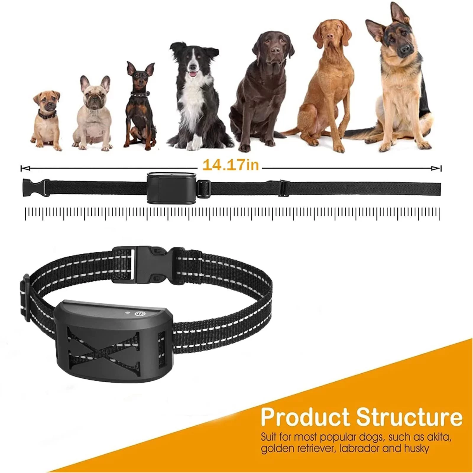1/2/3 Pet Dog Wireless Electric Fence Containment System Training Collar Shock