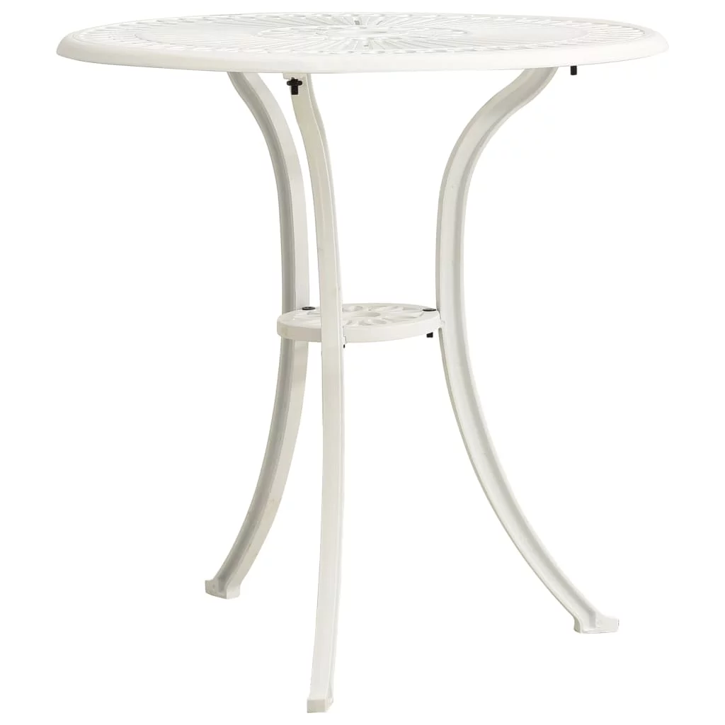 Patio Table White 24.4
