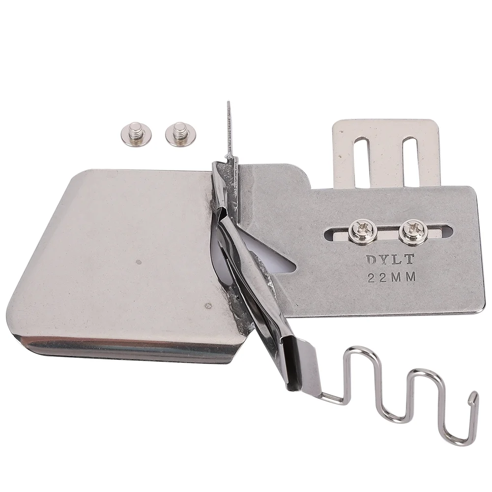 Emoshayoga Sewing Hemmer, Industrial 4 Fold Sewing Machine for Lockstitch Machine(22mm)