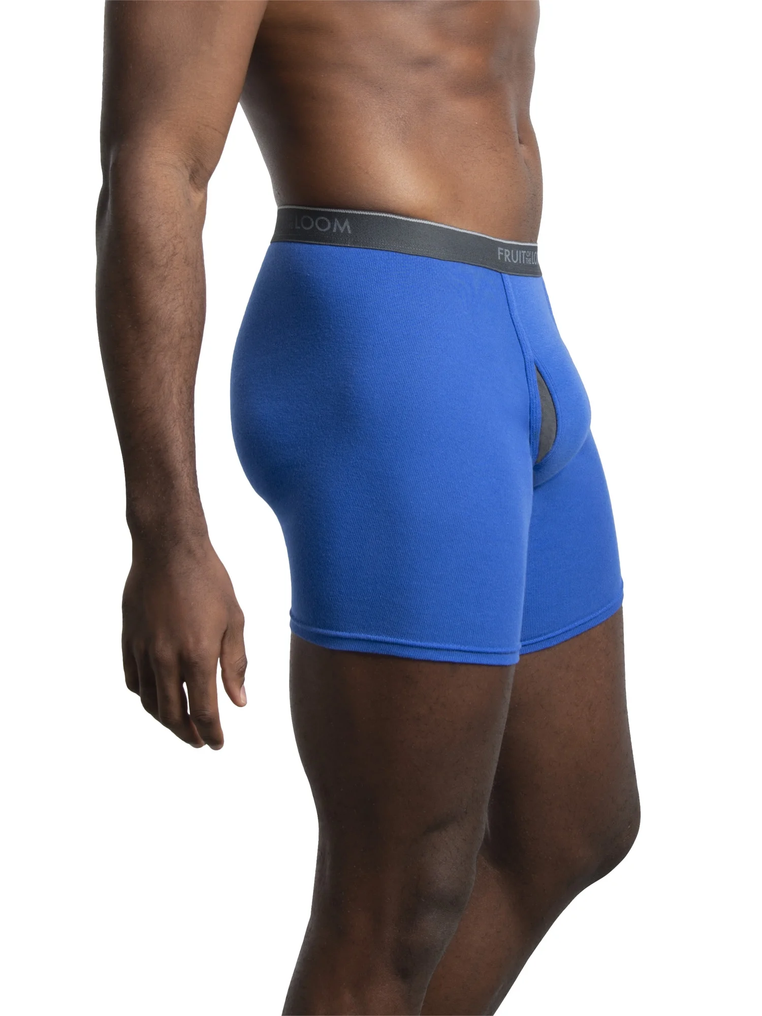 Fruit of the Loom Men's EverSoft CoolZone Fly Boxer Briefs, Super Value 10 Pack