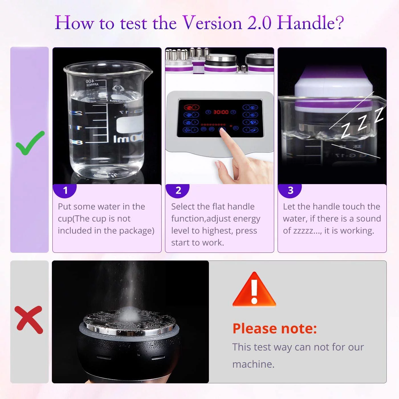 Suerbeaty 9 in 1 40K LED Pads R-F Microcurrent Cold-Hot Hammer Beauty Machine