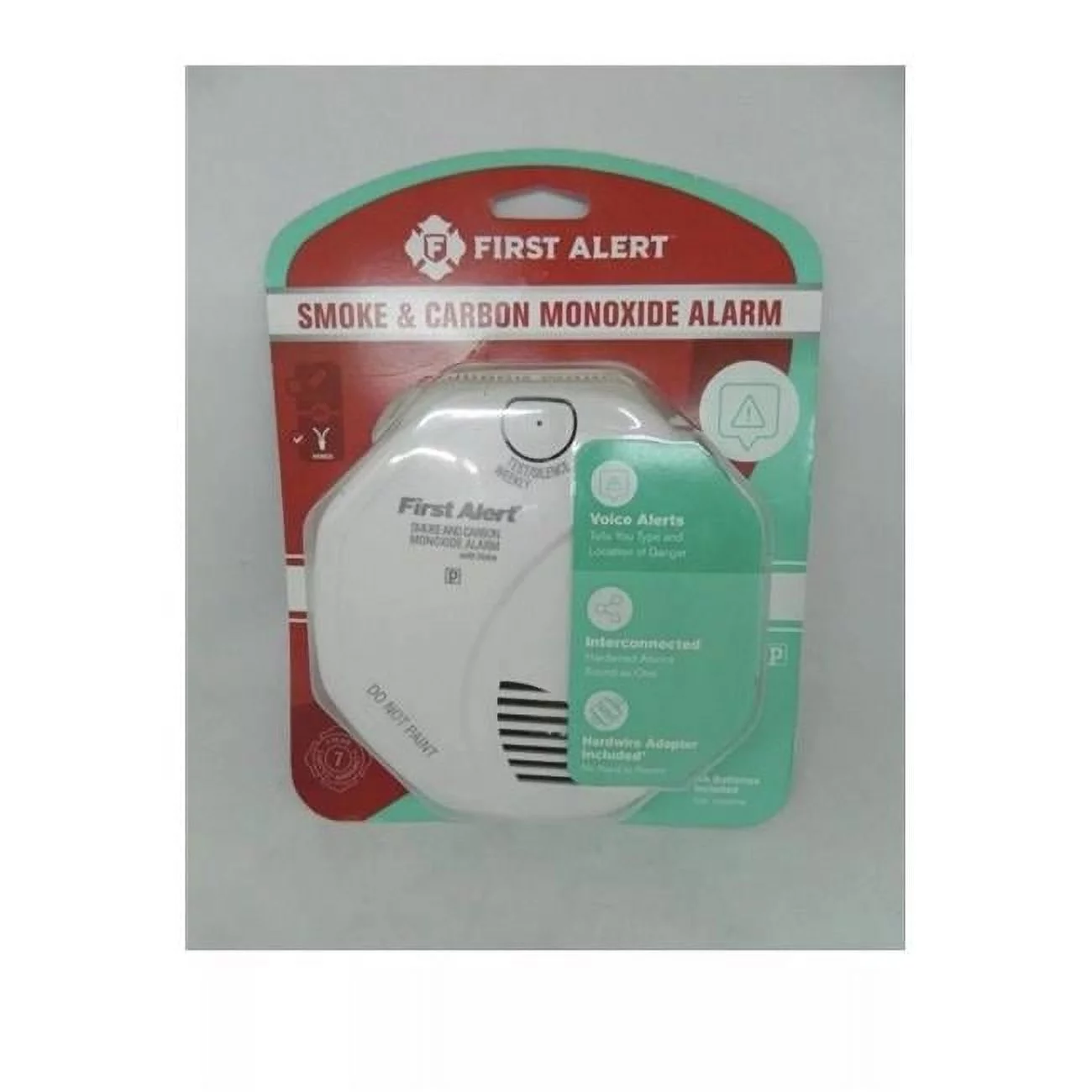 First Alert BRK Combination Smoke & Carbon Monoxide Photoelectric Alarm