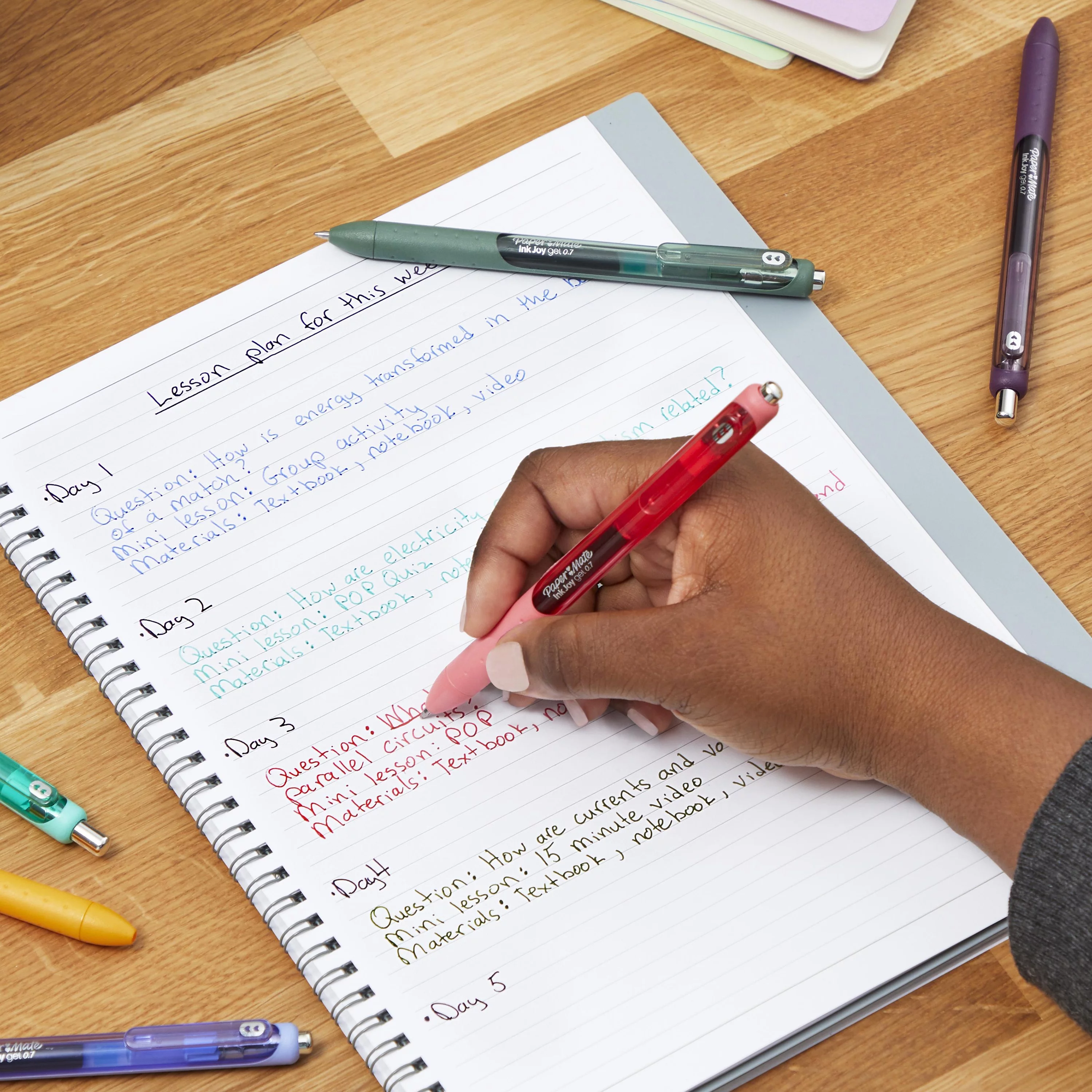 Paper Mate Flair / Ink Joy Gel Retractable Pens, Assorted 18 Count