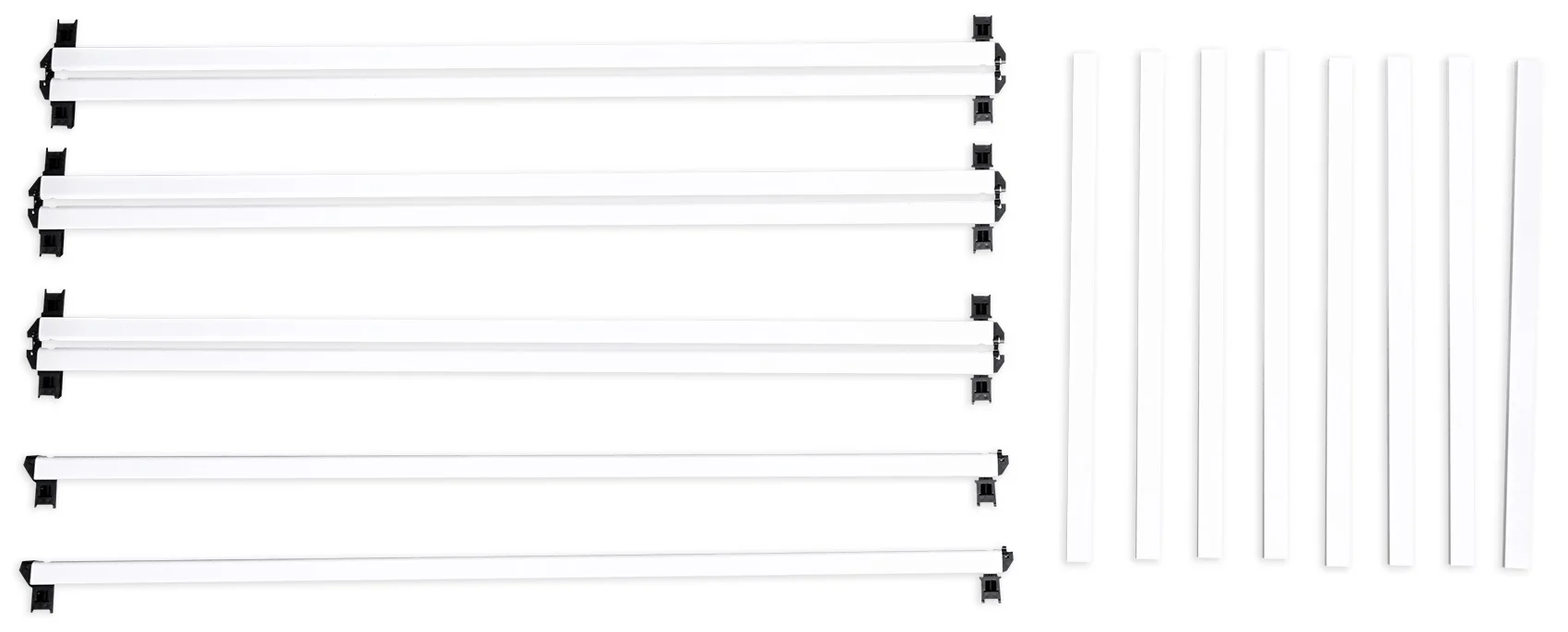 Rockville DJ Event Facade 4-Panel Booth+(2) Totem Stands+(6) Wireless DMX Lights