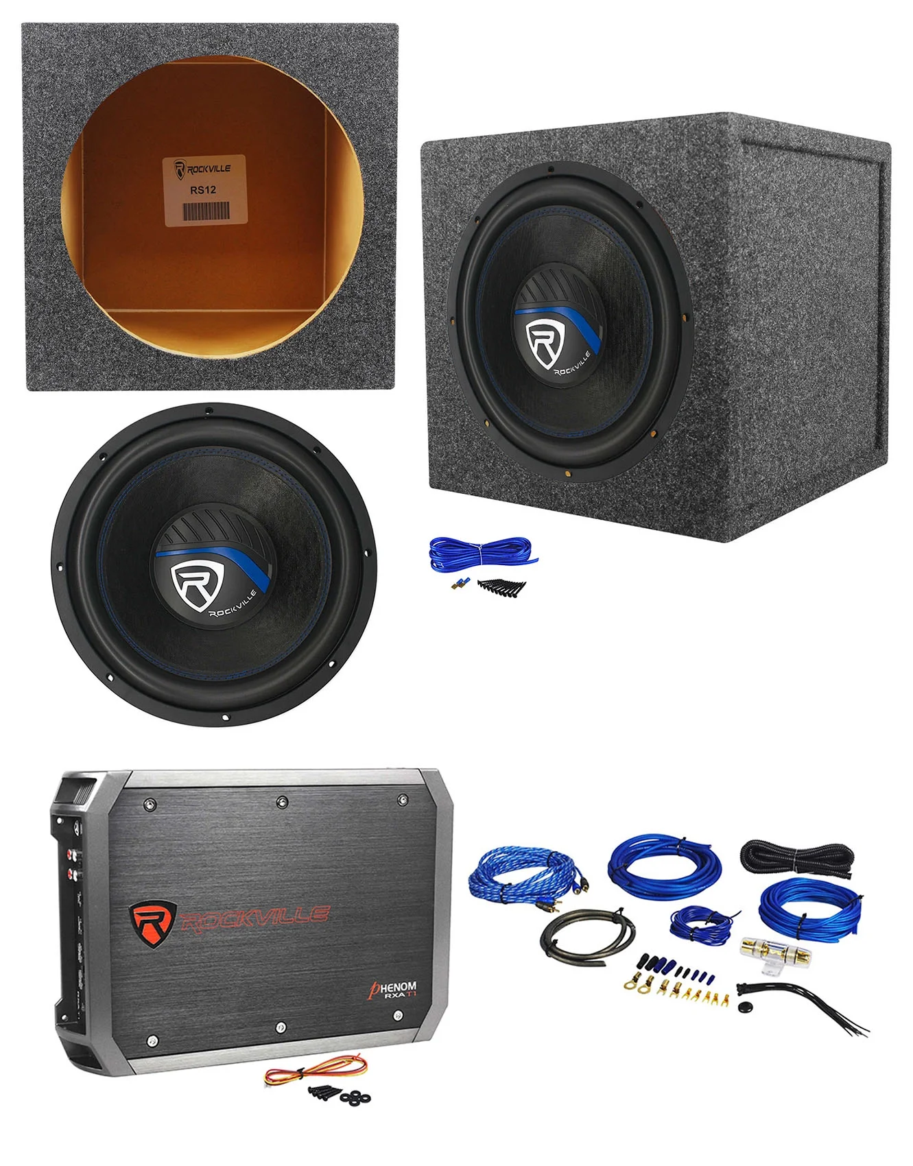 Rockville K5 W12K5S4 12