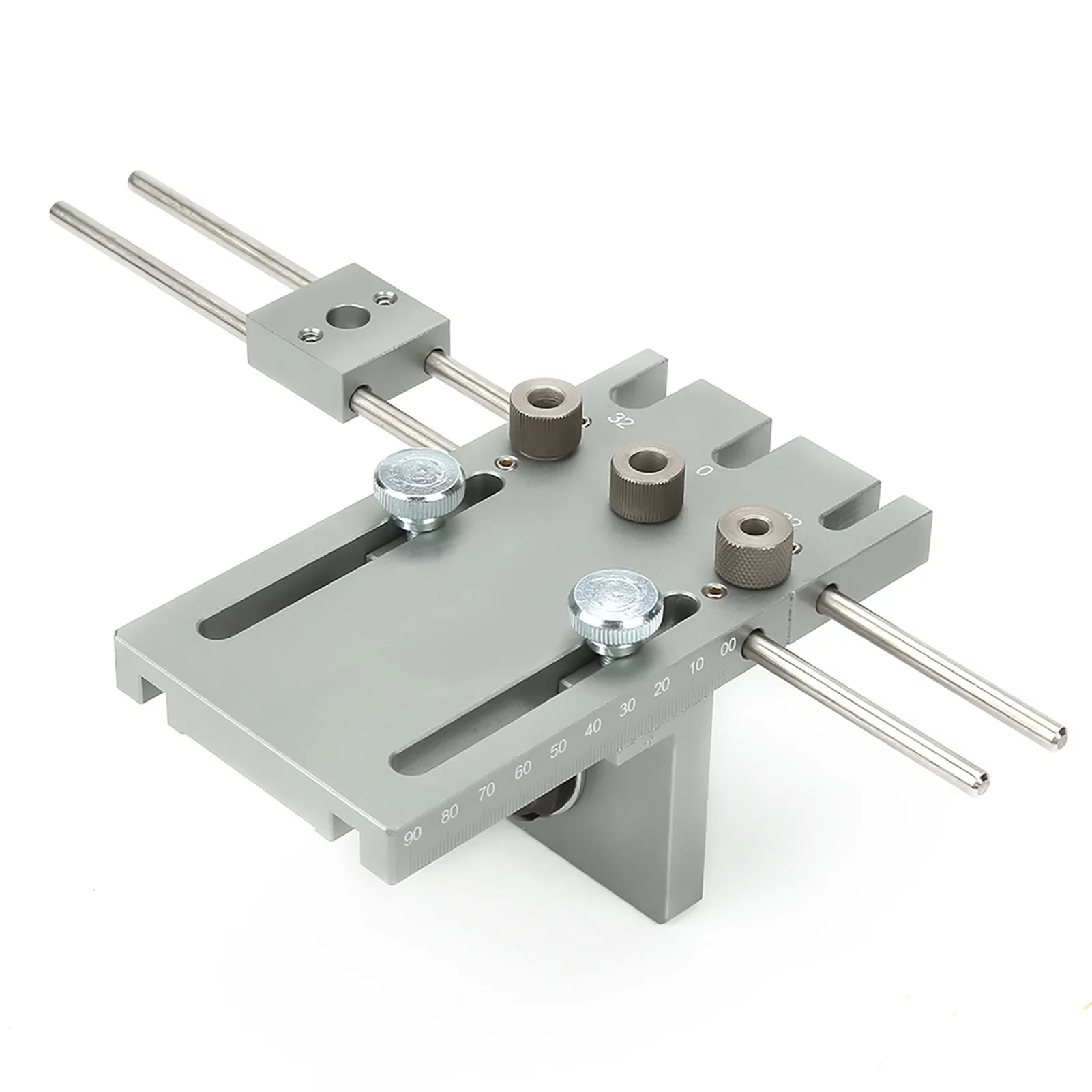 Dowelling Jig, 3 in 1 6/8/10/15mm Self Centering Dowelling Jig Woodworking Drill Guide Locator Kit