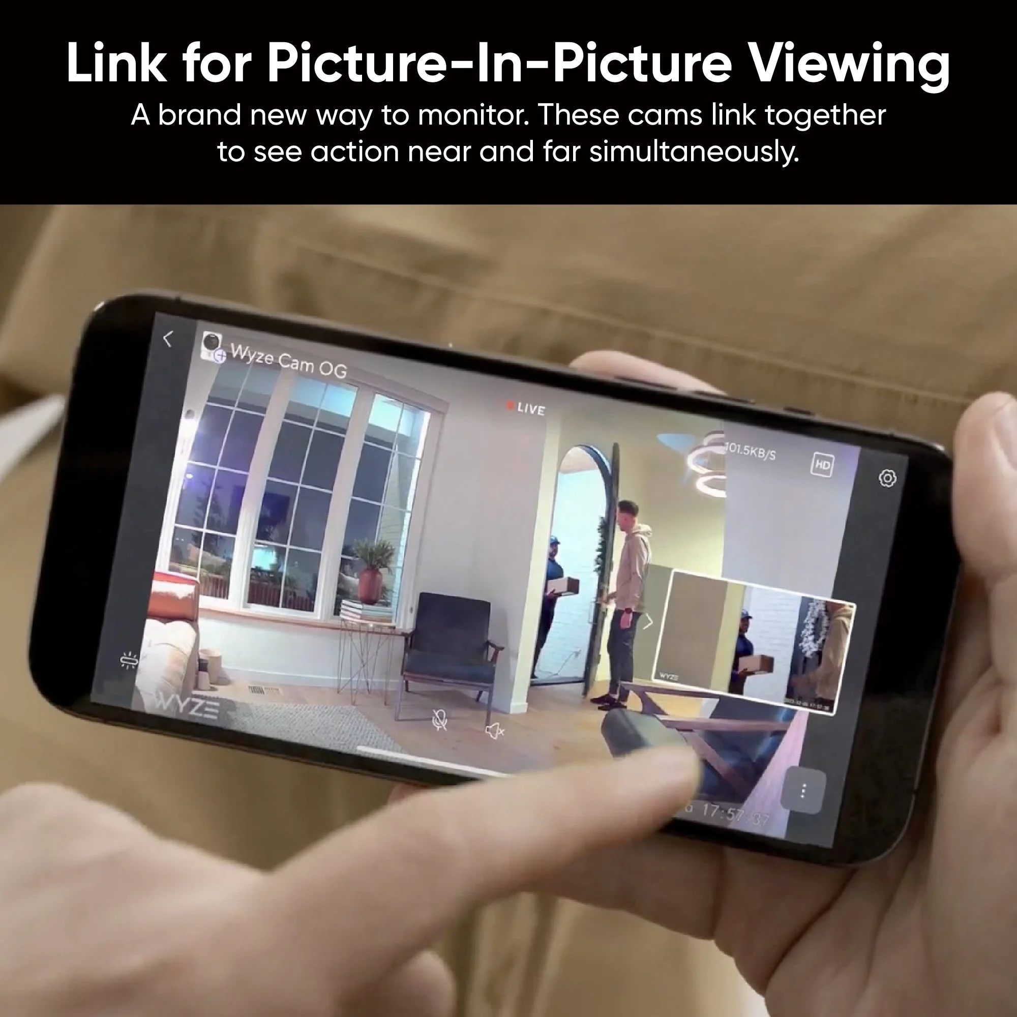 Wyze Cam OG White , 2-Pack