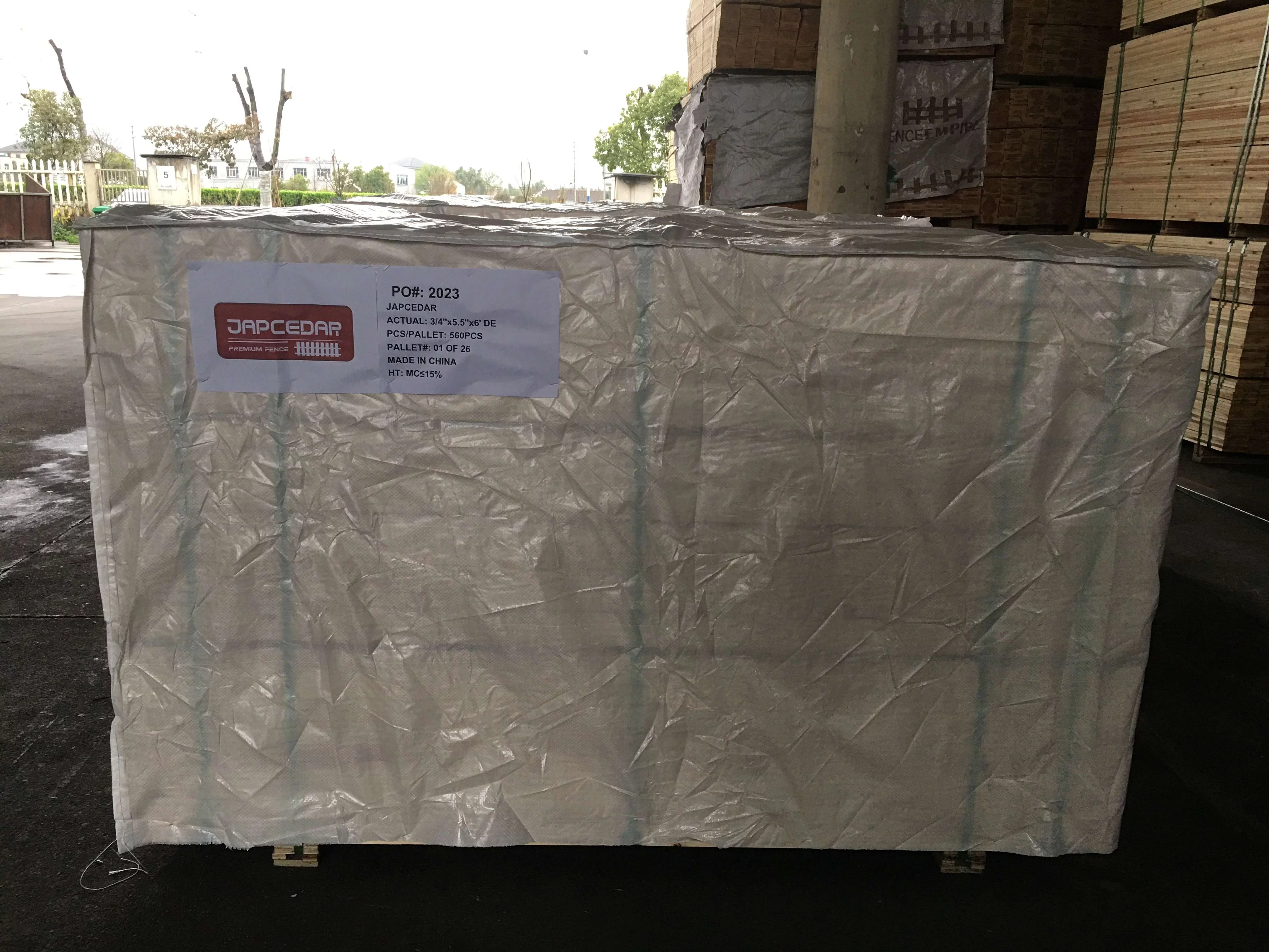 JAPCEDAR Garden Wooden Fence - Wood Garden Edging Border Anti-Corrosive Wood Landscape Border Edging  Gardens Lawns Balconies Courtyards Planting Fences