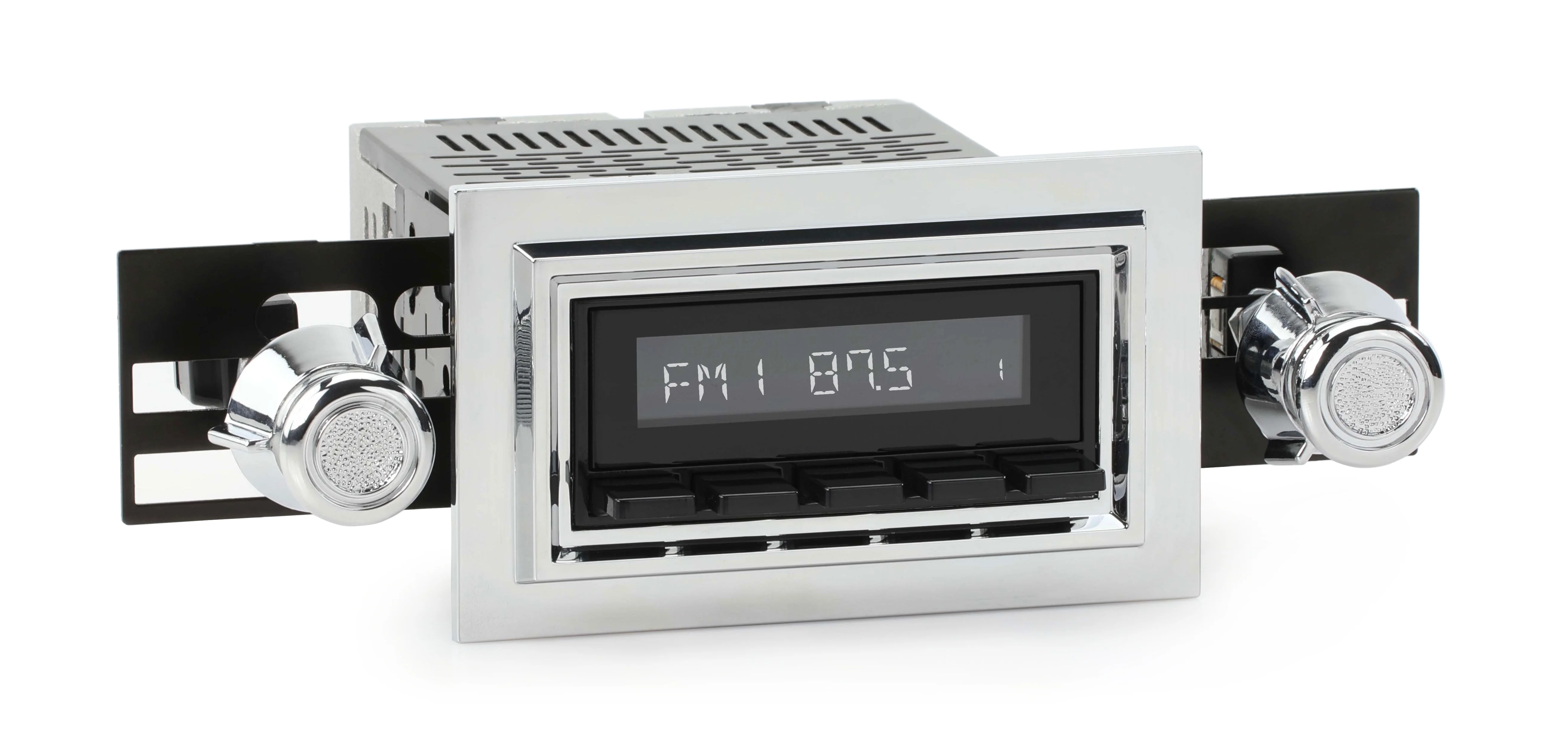 RetroRadio Compatible with 1977-79 Lincoln Continental Mark V Features Include Bluetooth, AUX, AM/FM LAB-M1-121-05P-75PL3