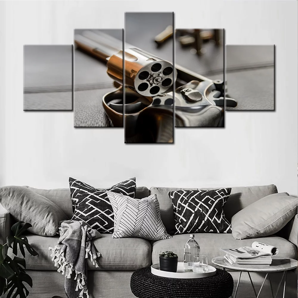 TISHIRON 5PCS Framed Canvas Wall Art Set,60