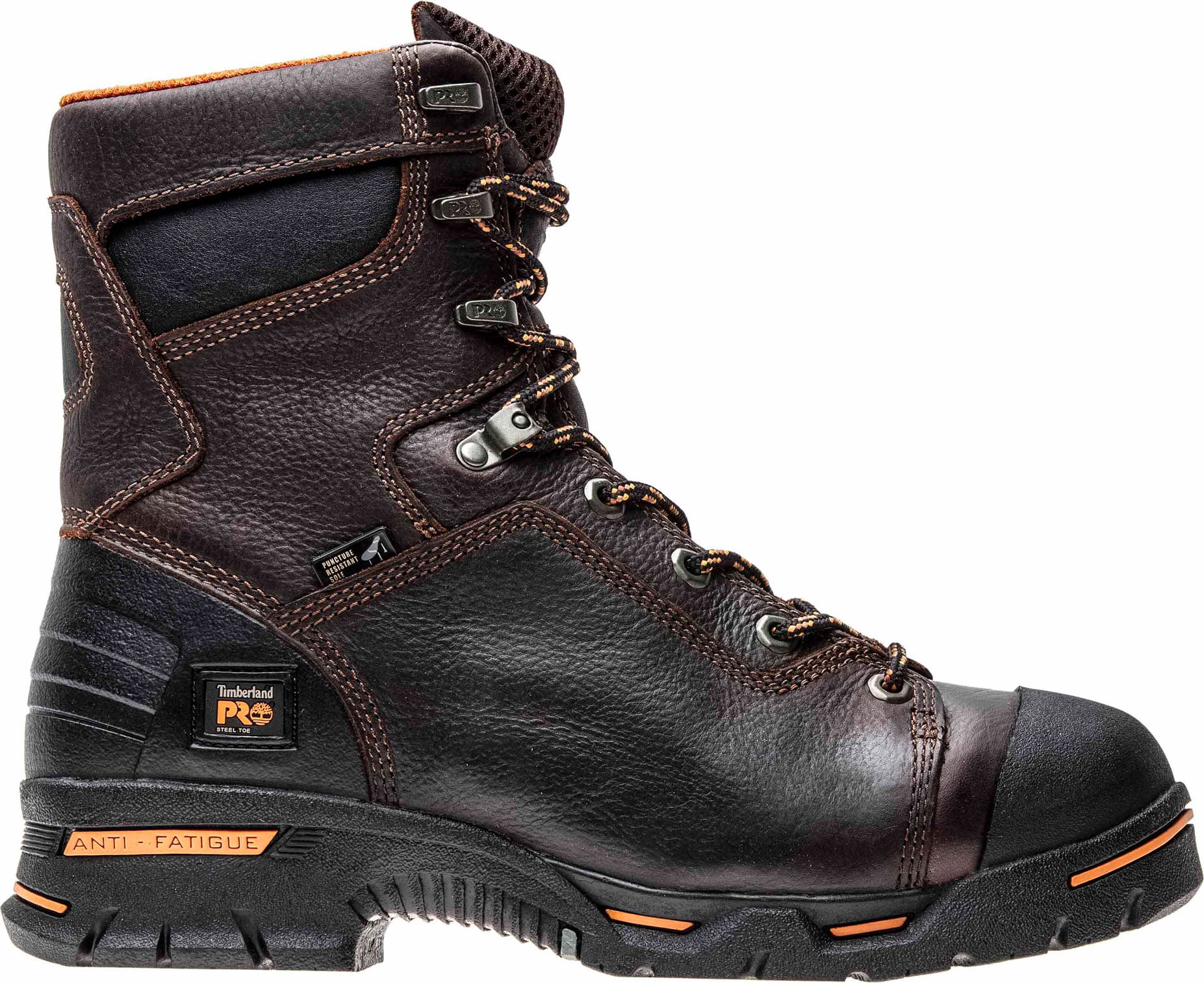 Timberland PRO  Briar Brown, Men's, Endurance Steel Toe, EH, Puncture Resistant, 8 Inch Work Boot (10.0 M)