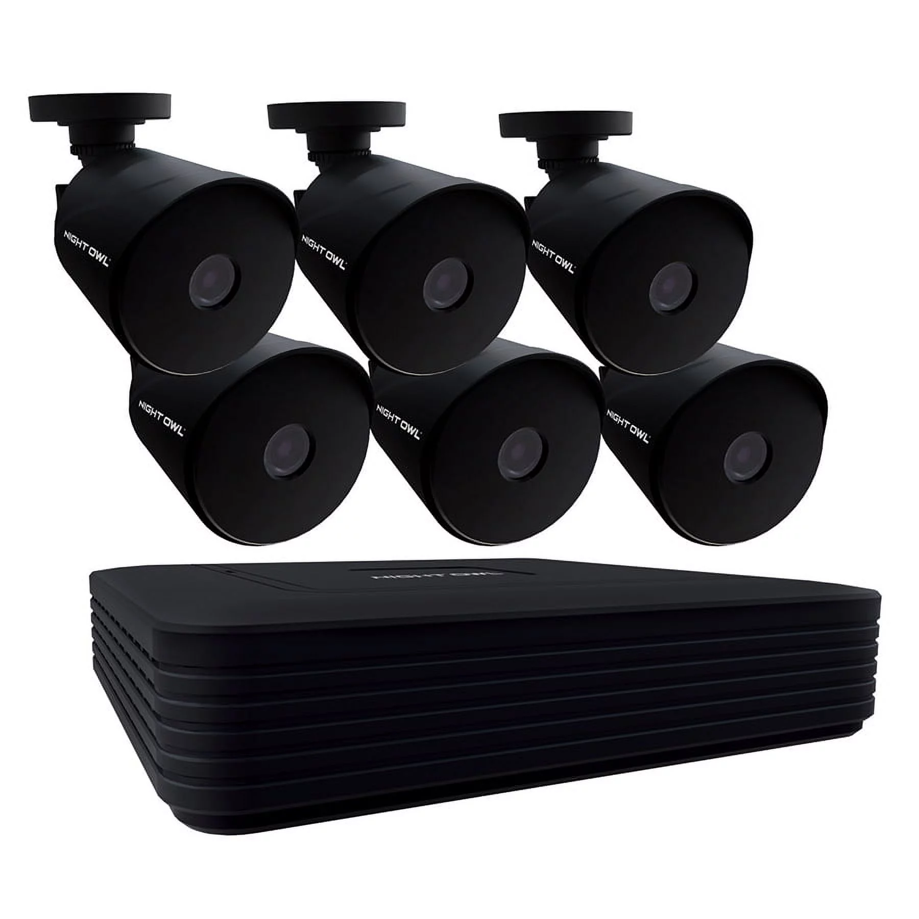 Night Owl 8 Channel 1080p Wired DVR, 6 Wired Cameras & 1TB HDD
