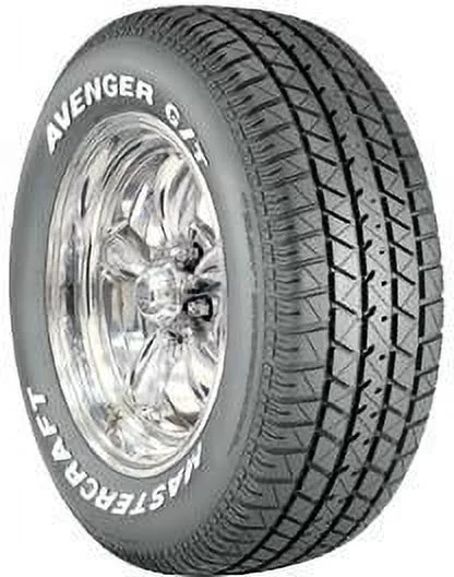 Mastercraft Avenger G/T P185/60R14 82T Tire Fits: 1989-98 Honda Civic Si, 1990 Mazda Miata Base